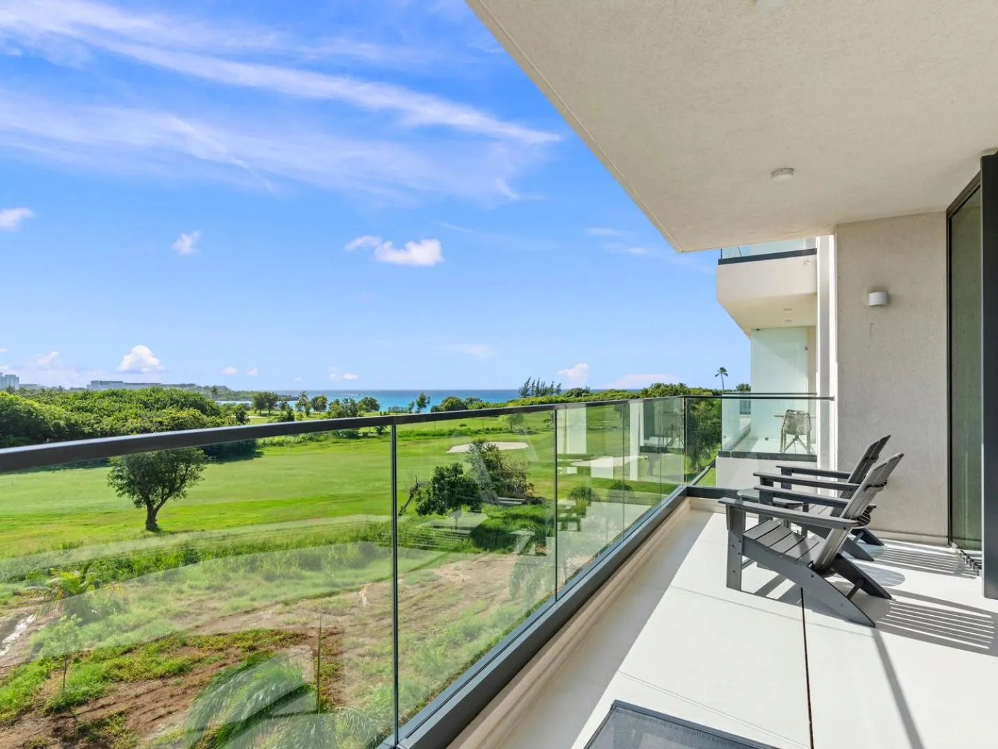 Patio in Fourteen at Mullet Bay