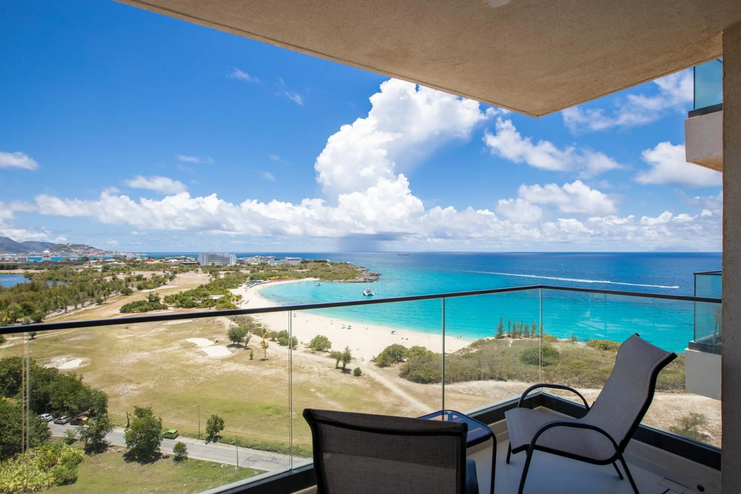 Patio in Fourteen at Mullet Bay