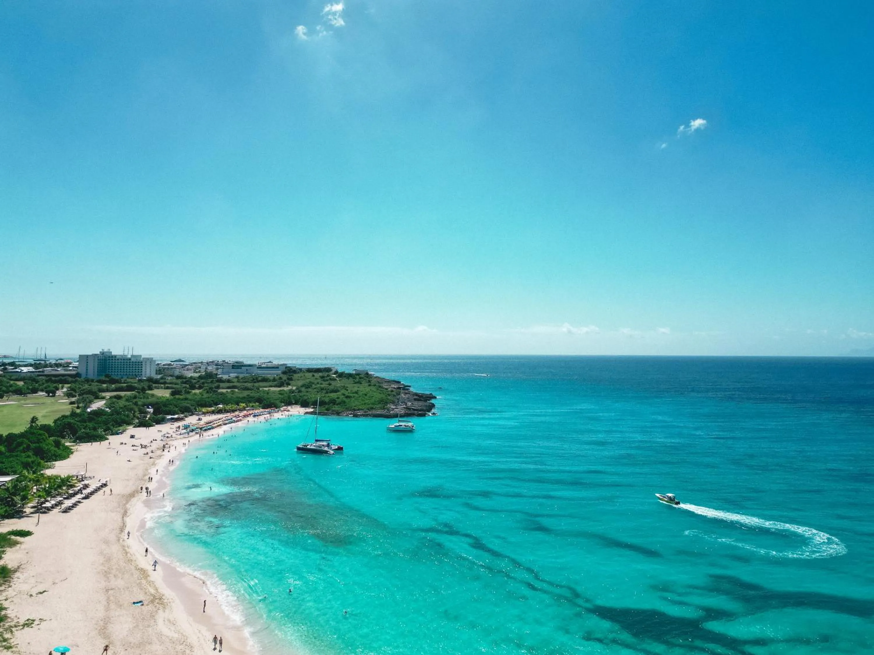 Sea view in Fourteen at Mullet Bay