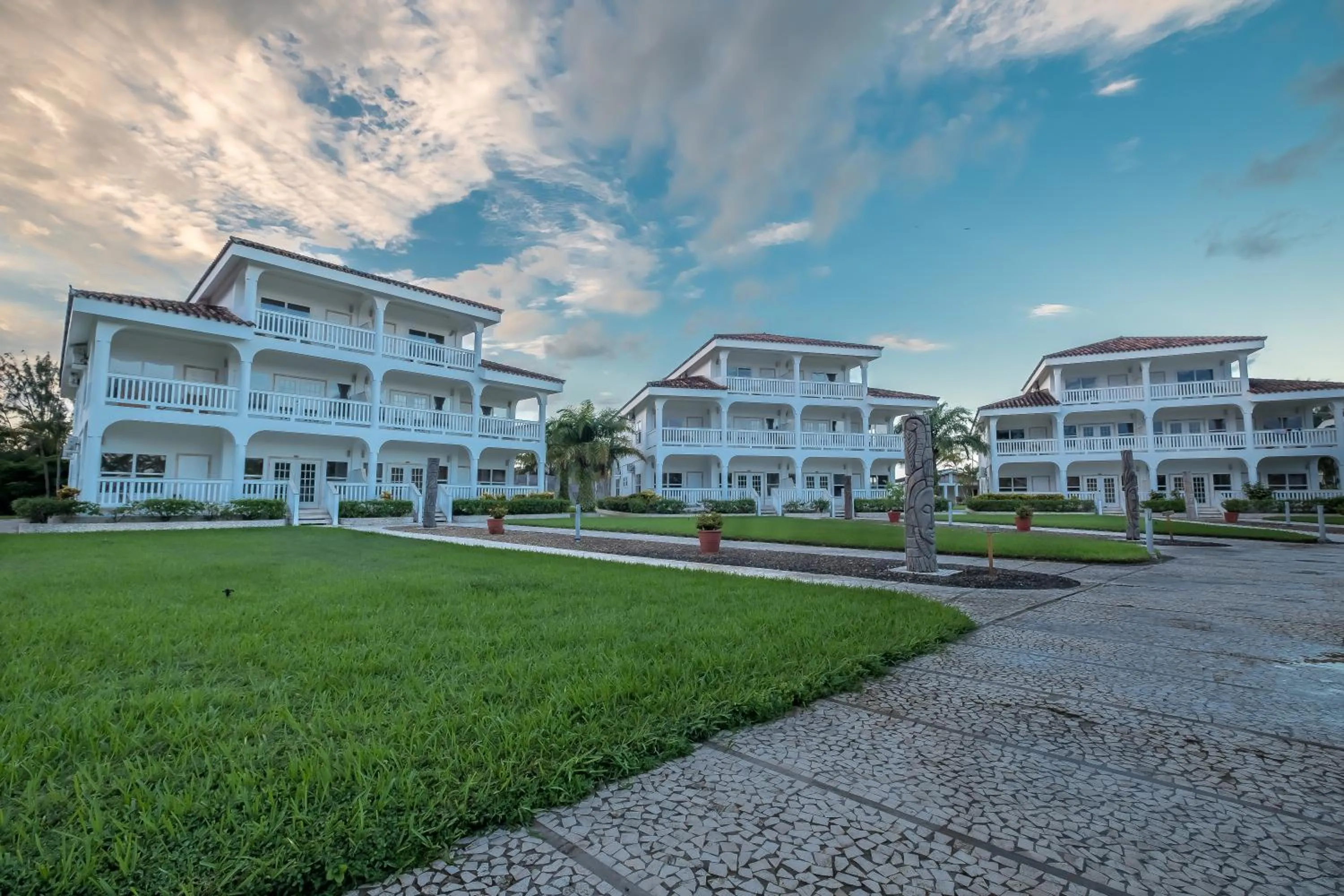 Property building in Placencia Resort