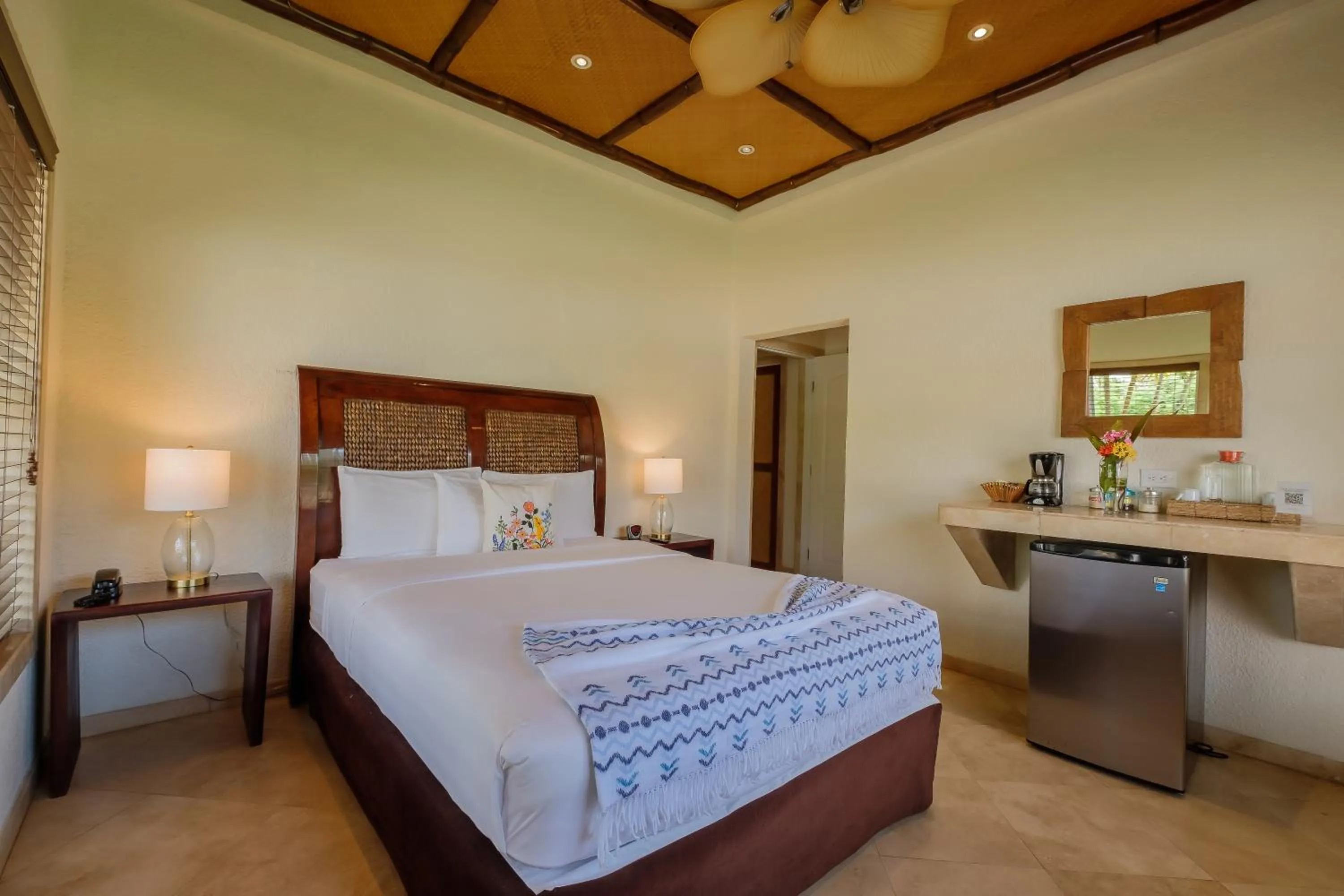 Bed in Placencia Resort