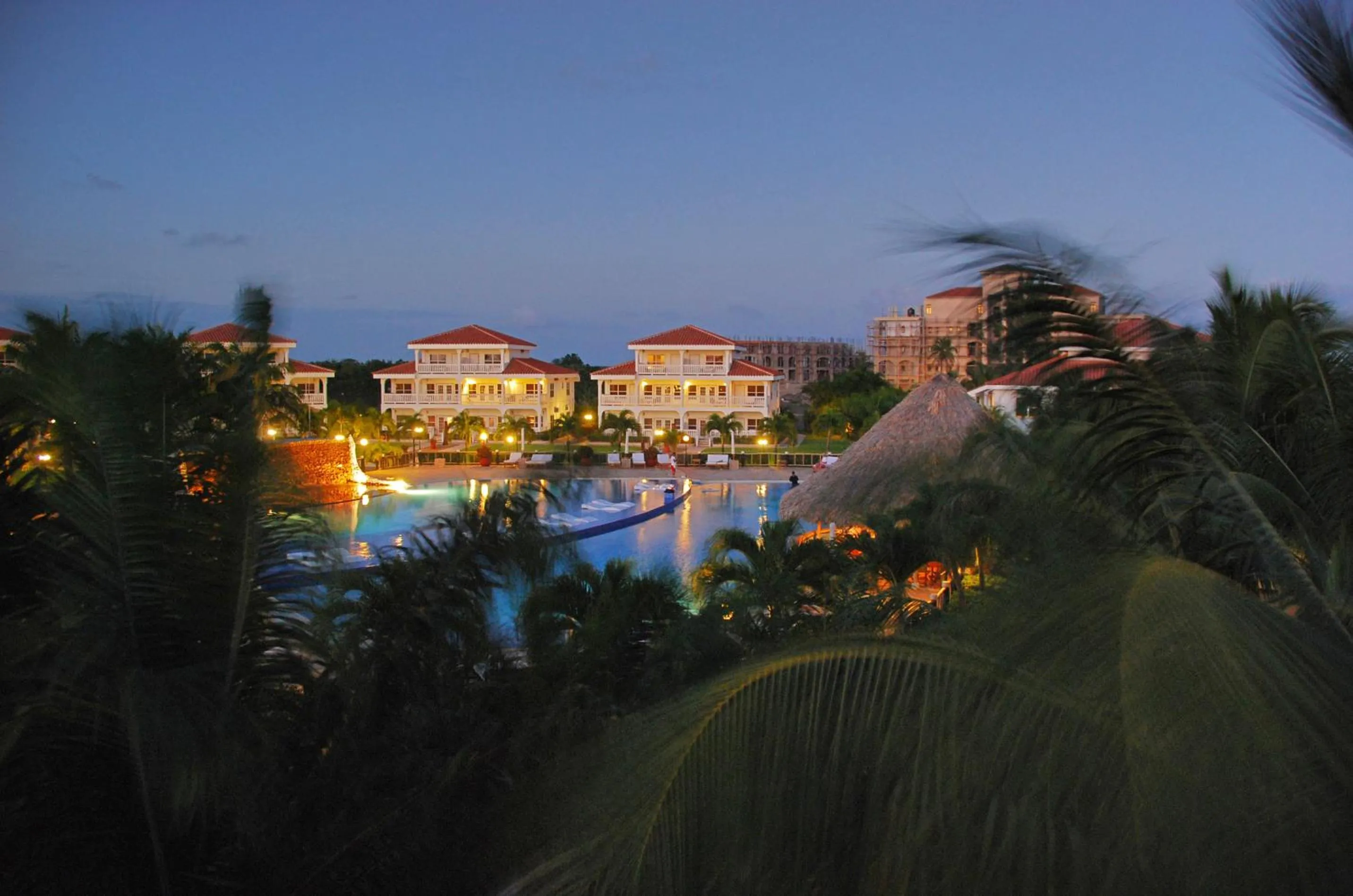 Night in Placencia Resort