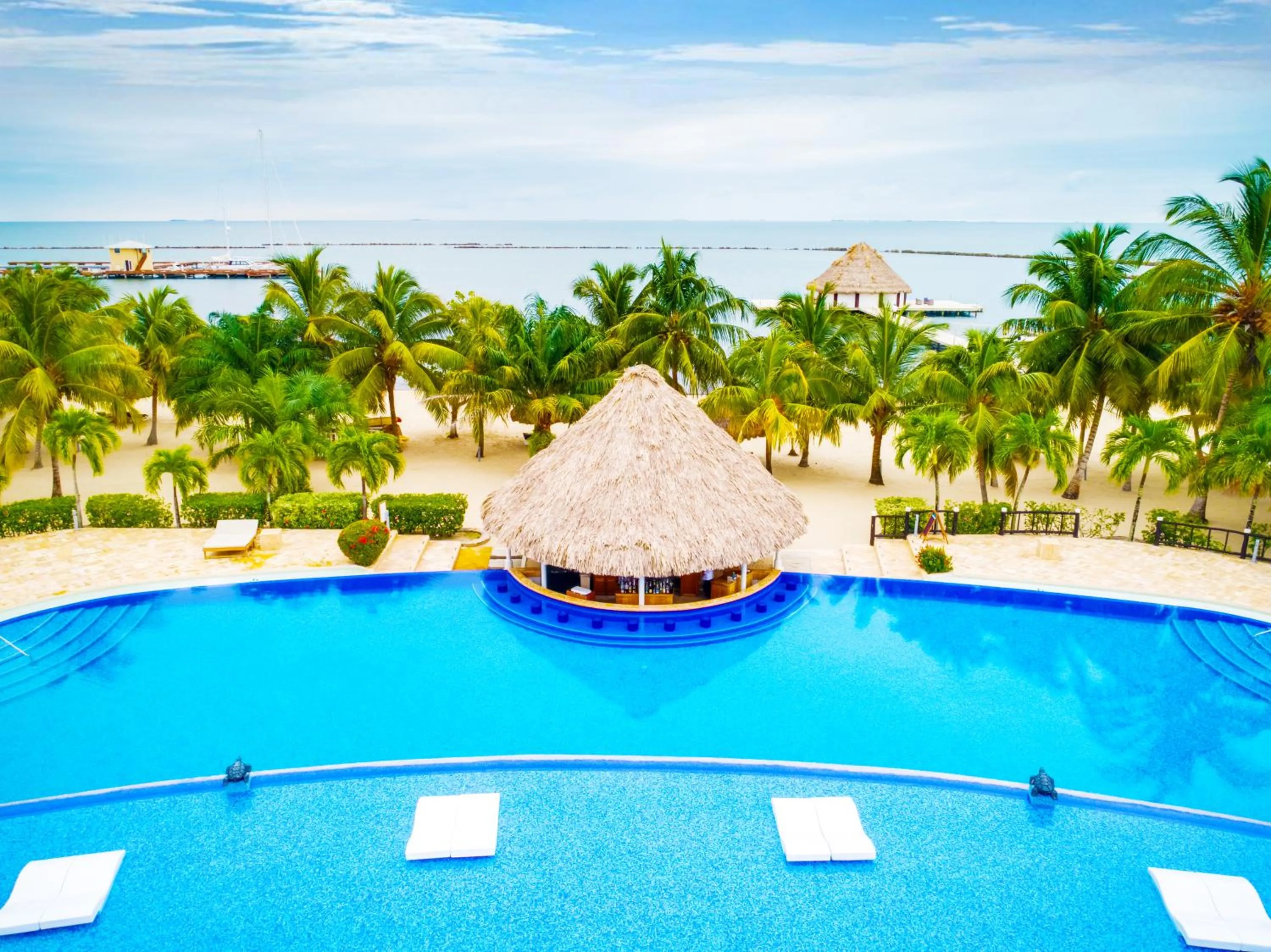 Sea view in Placencia Resort