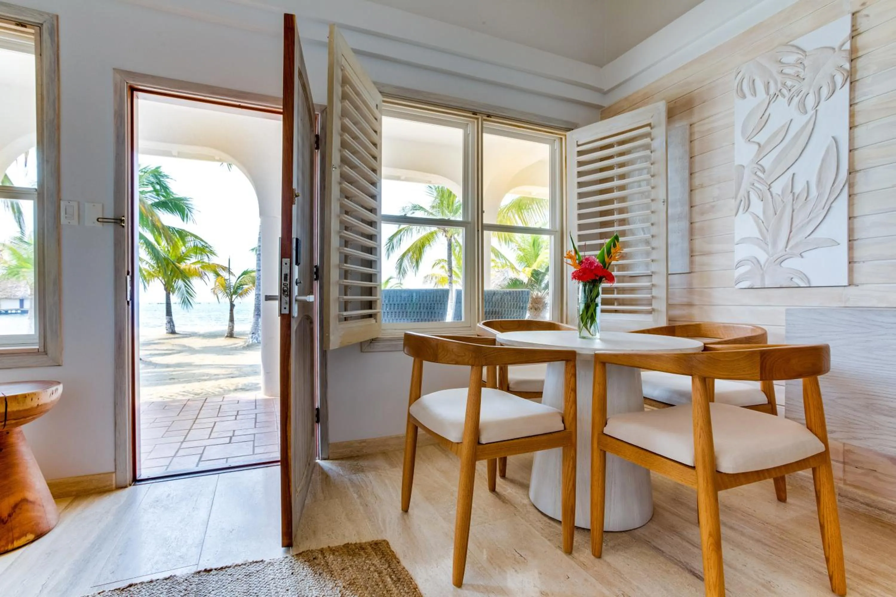 Living room in Placencia Resort