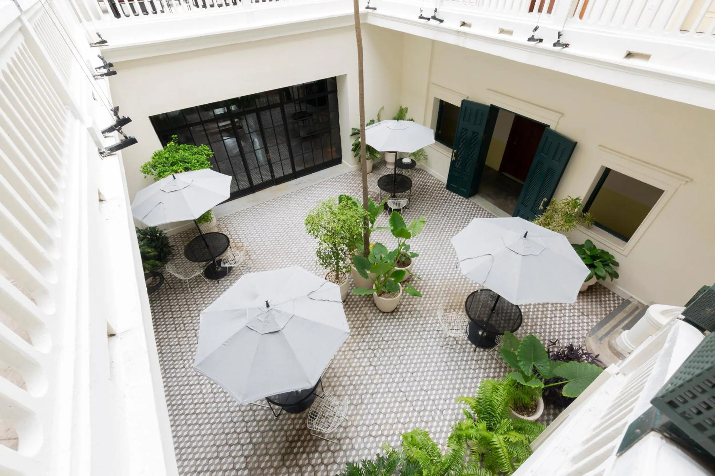 Garden in American Trade Hotel