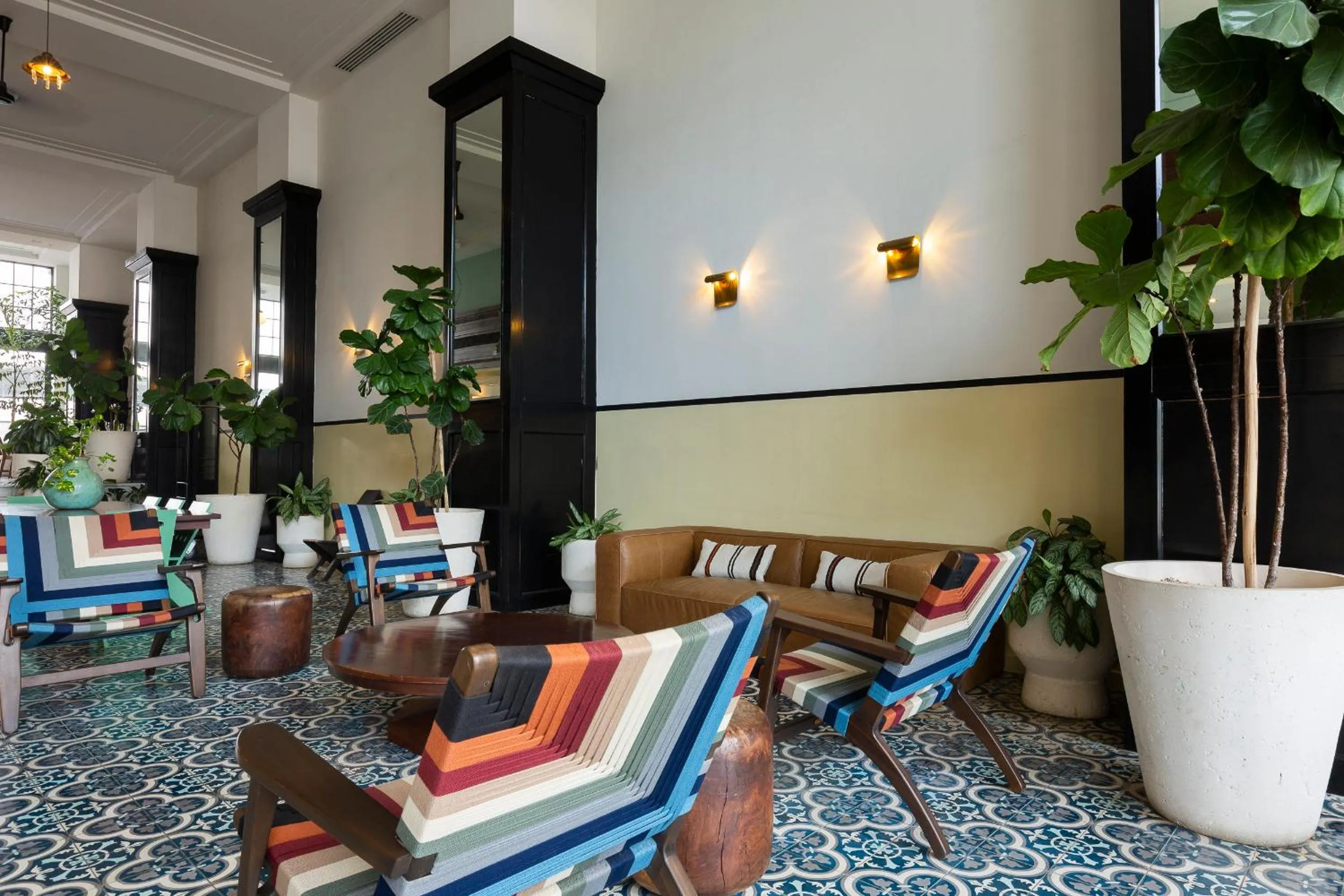 Lobby or reception in American Trade Hotel