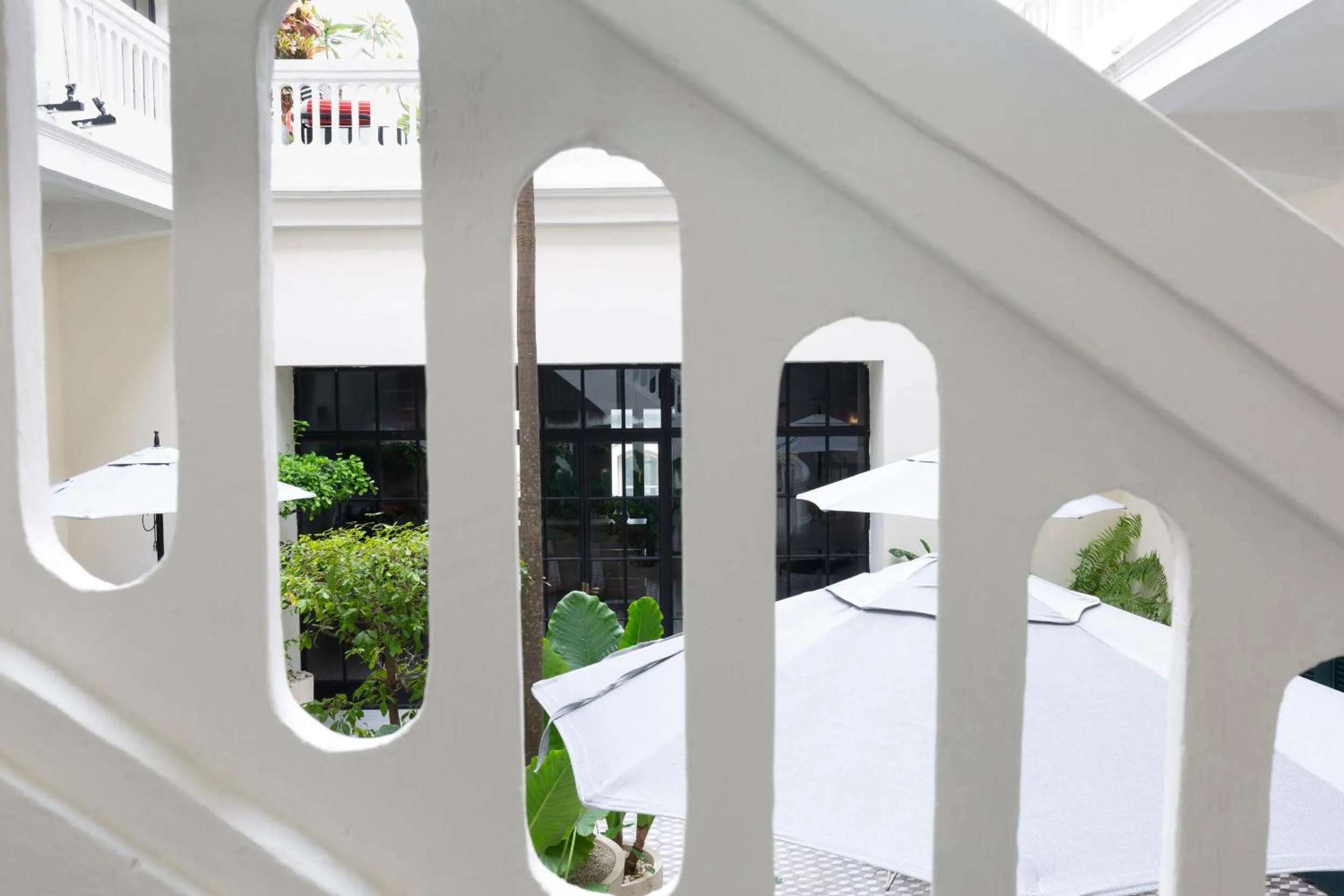 Garden in American Trade Hotel