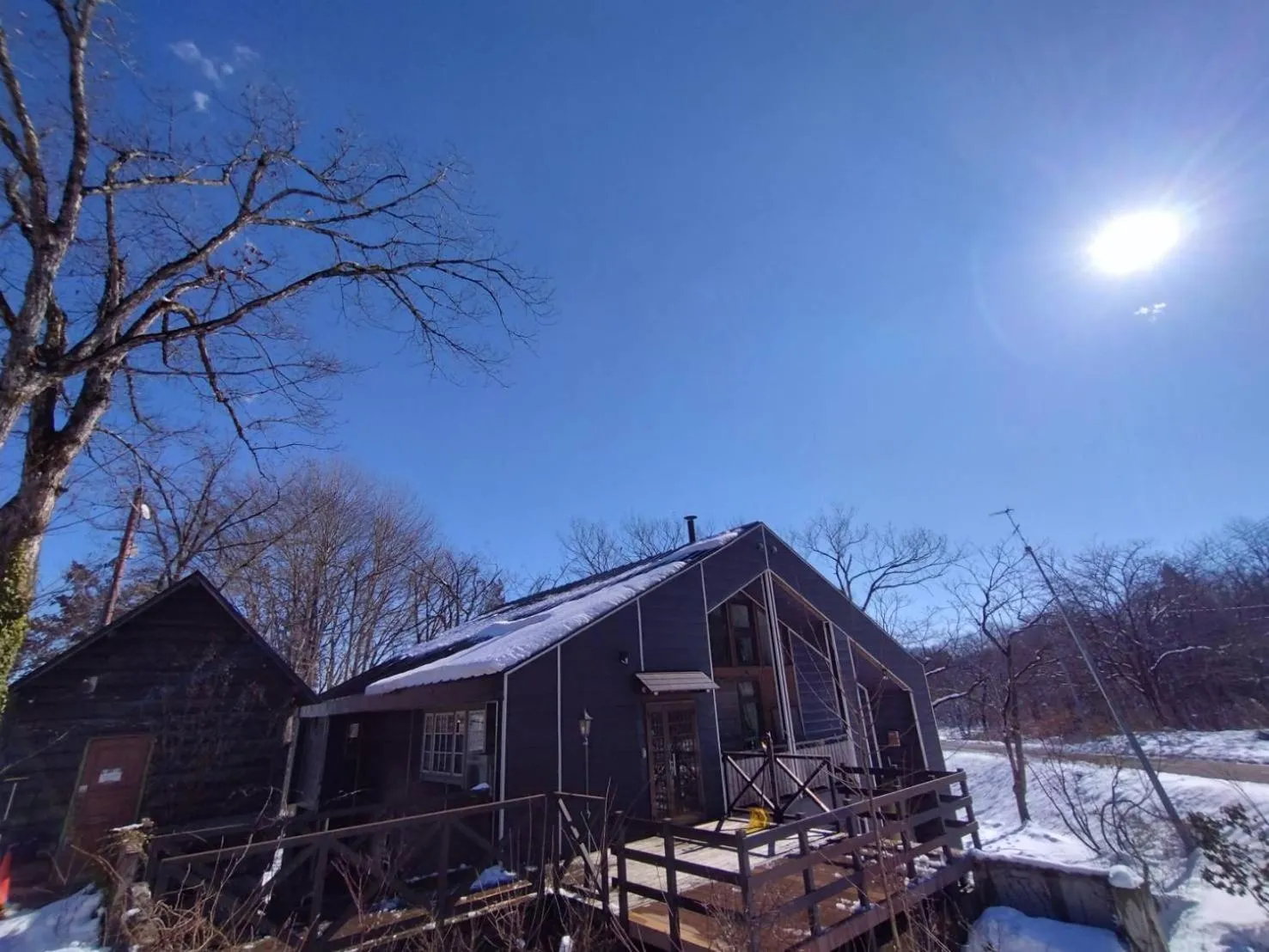 Property building in Woody House Kazamidori