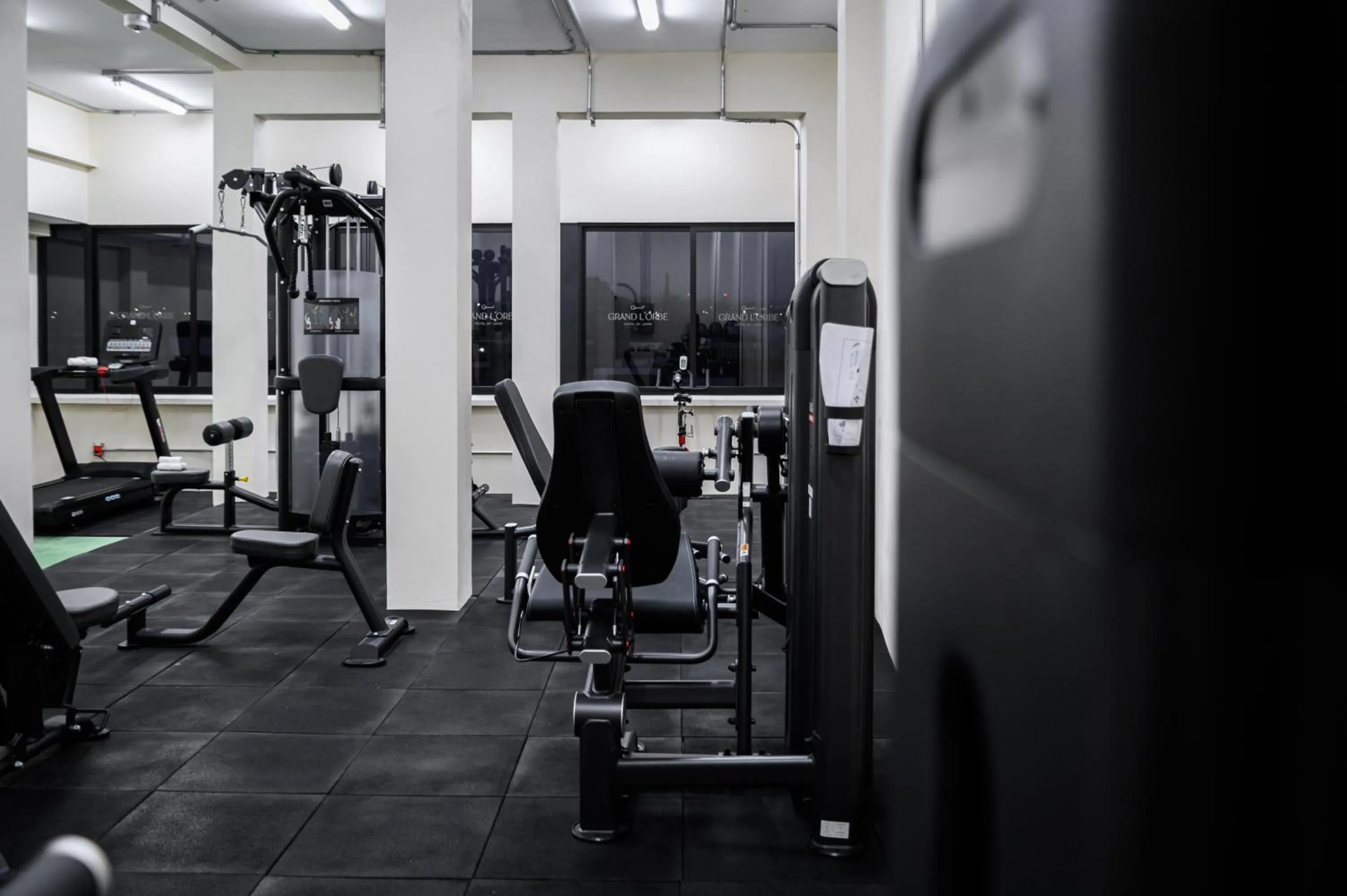 Fitness centre/facilities in Hotel Grand L'Orbe by JAMM