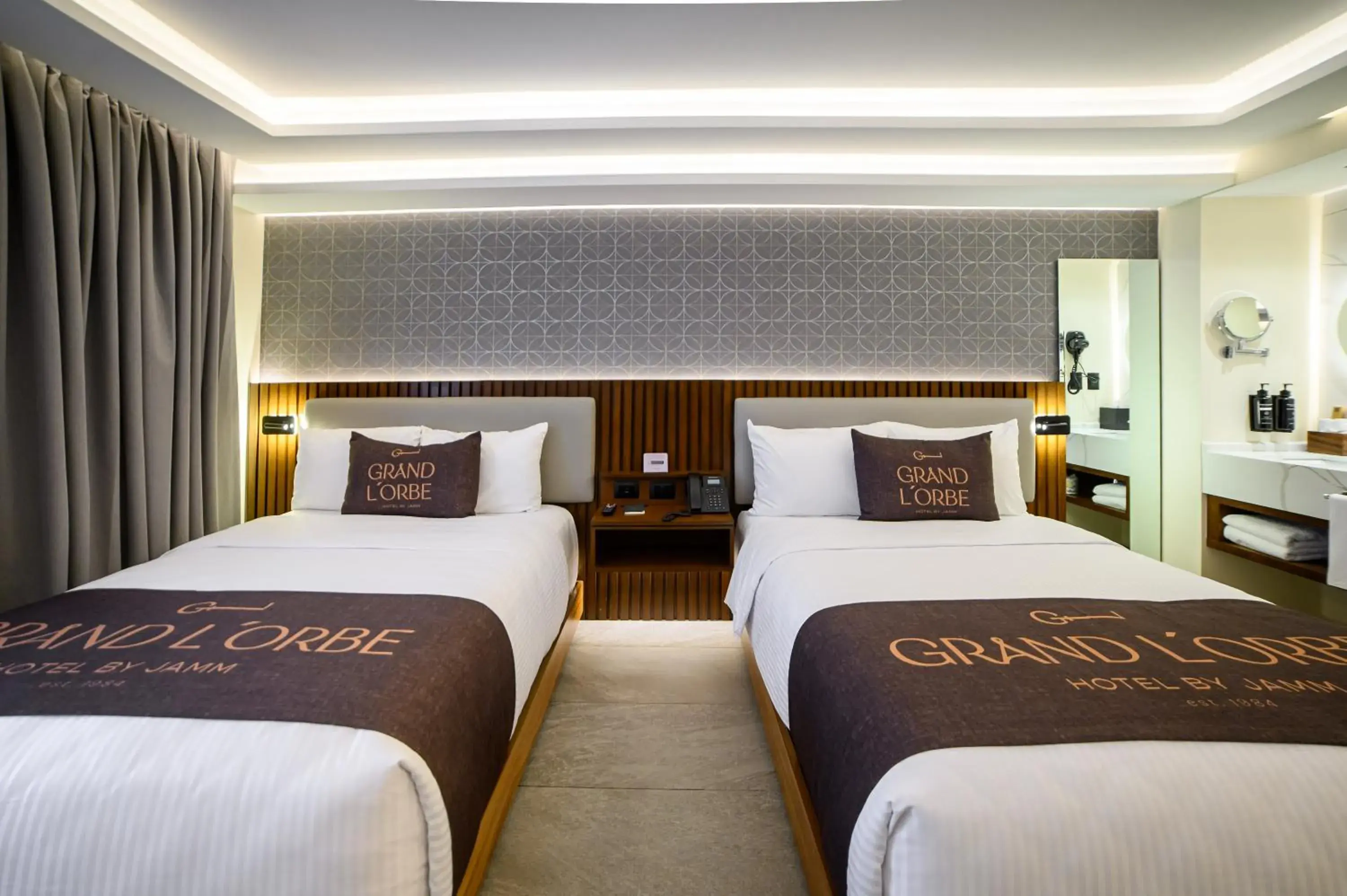 Standard Twin Room in Hotel Grand L'Orbe by JAMM Standard Twin Room in Hotel Grand L'Orbe by JAMM