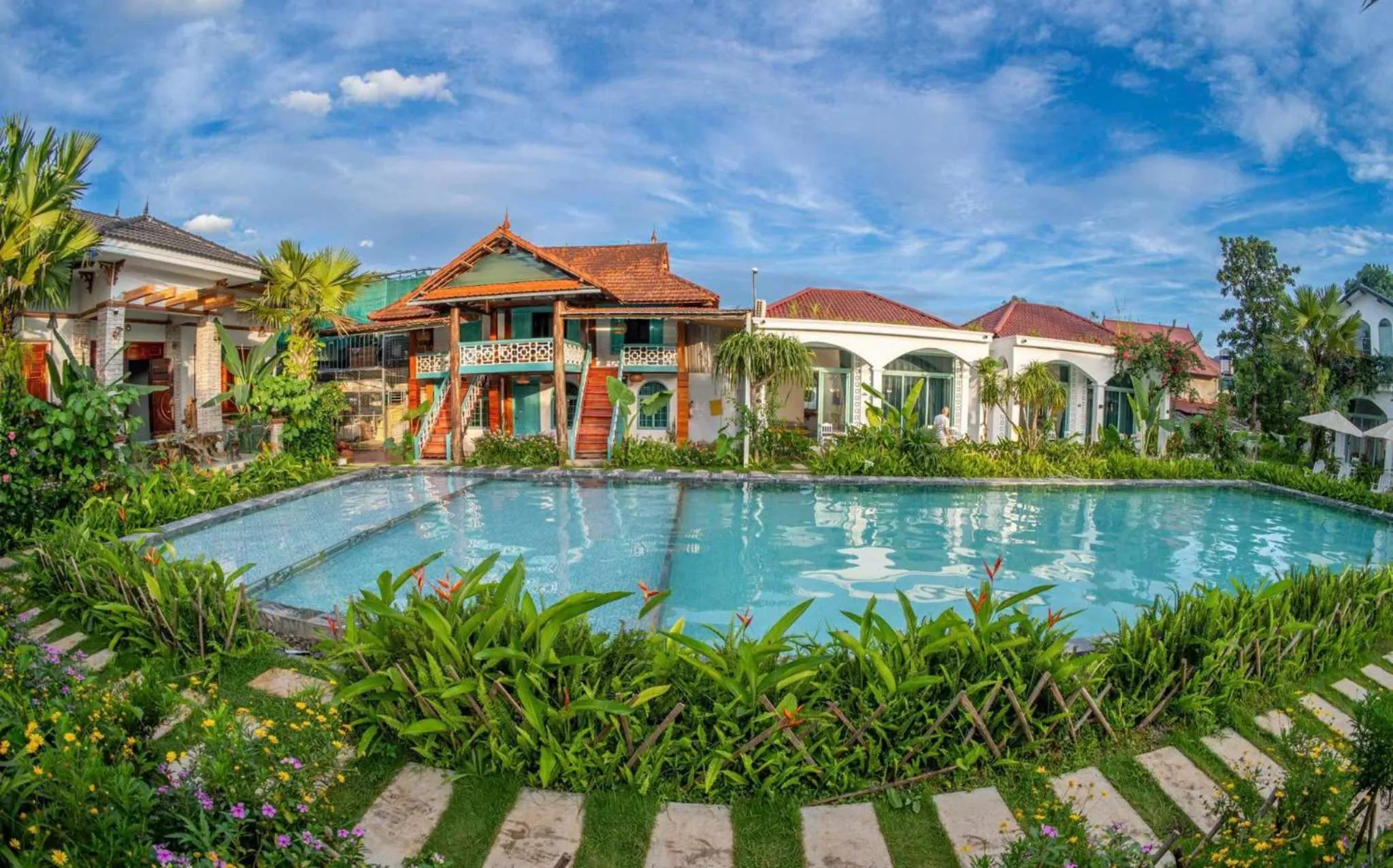 Property building in Green Town Mộc Châu