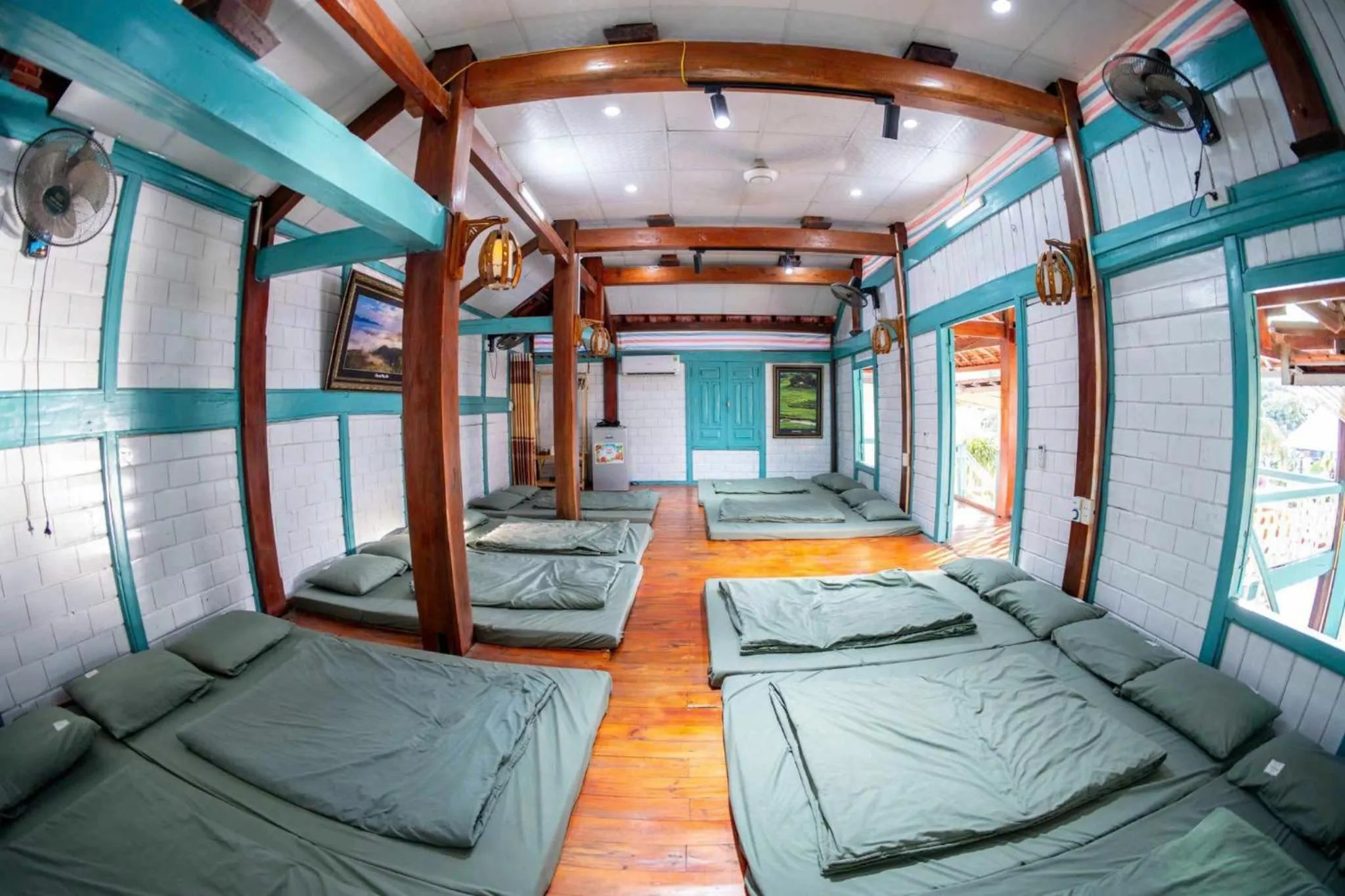 Bedroom, Bed in Green Town Mộc Châu