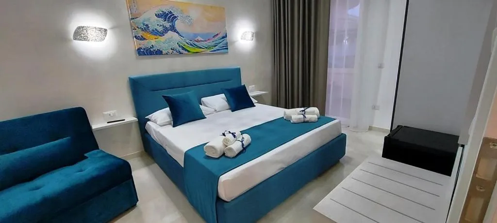 Bed in IL GIGLIO B&B