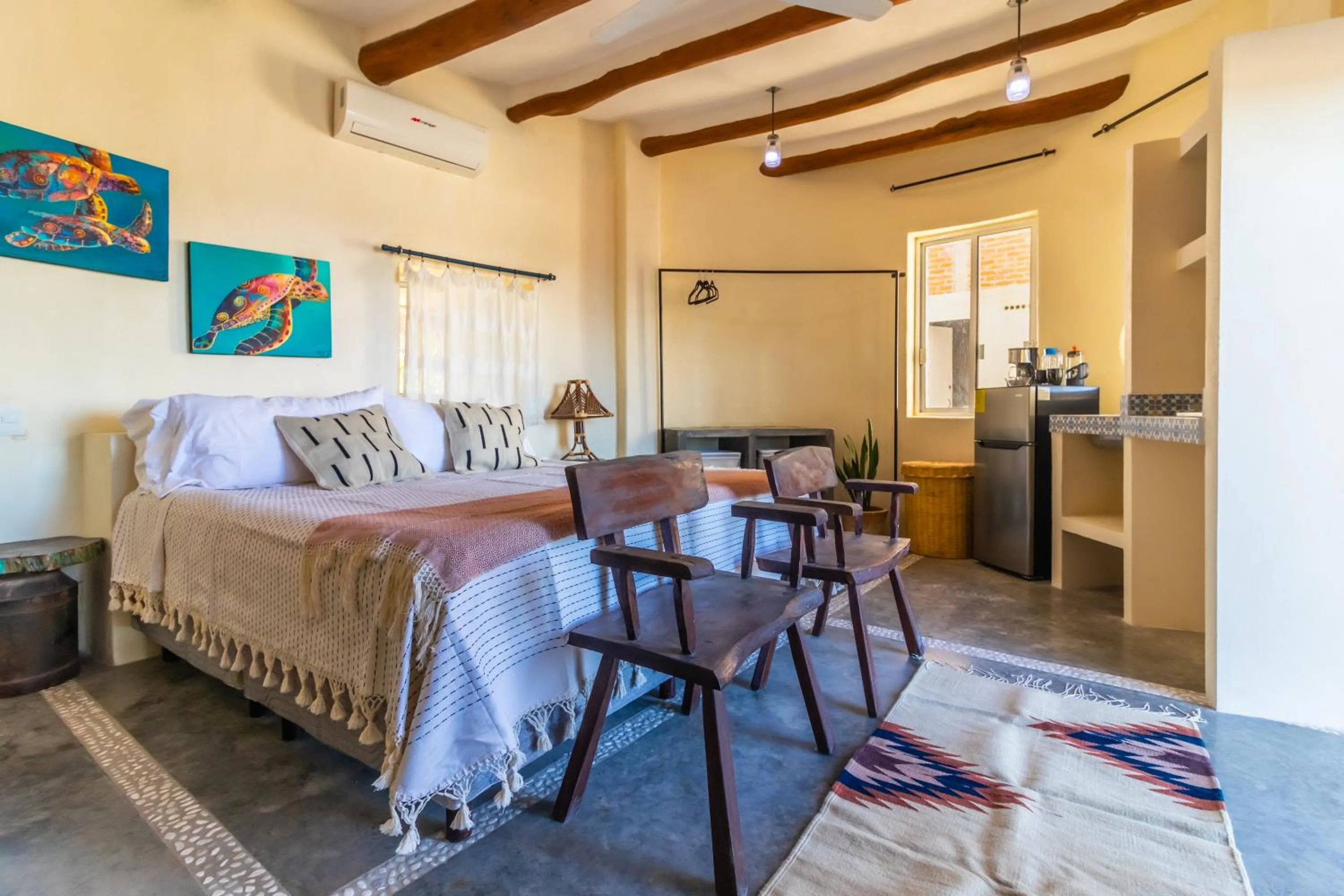 King Room with Sea View in Pacific Villa Punta Mita-Playa Careyeros