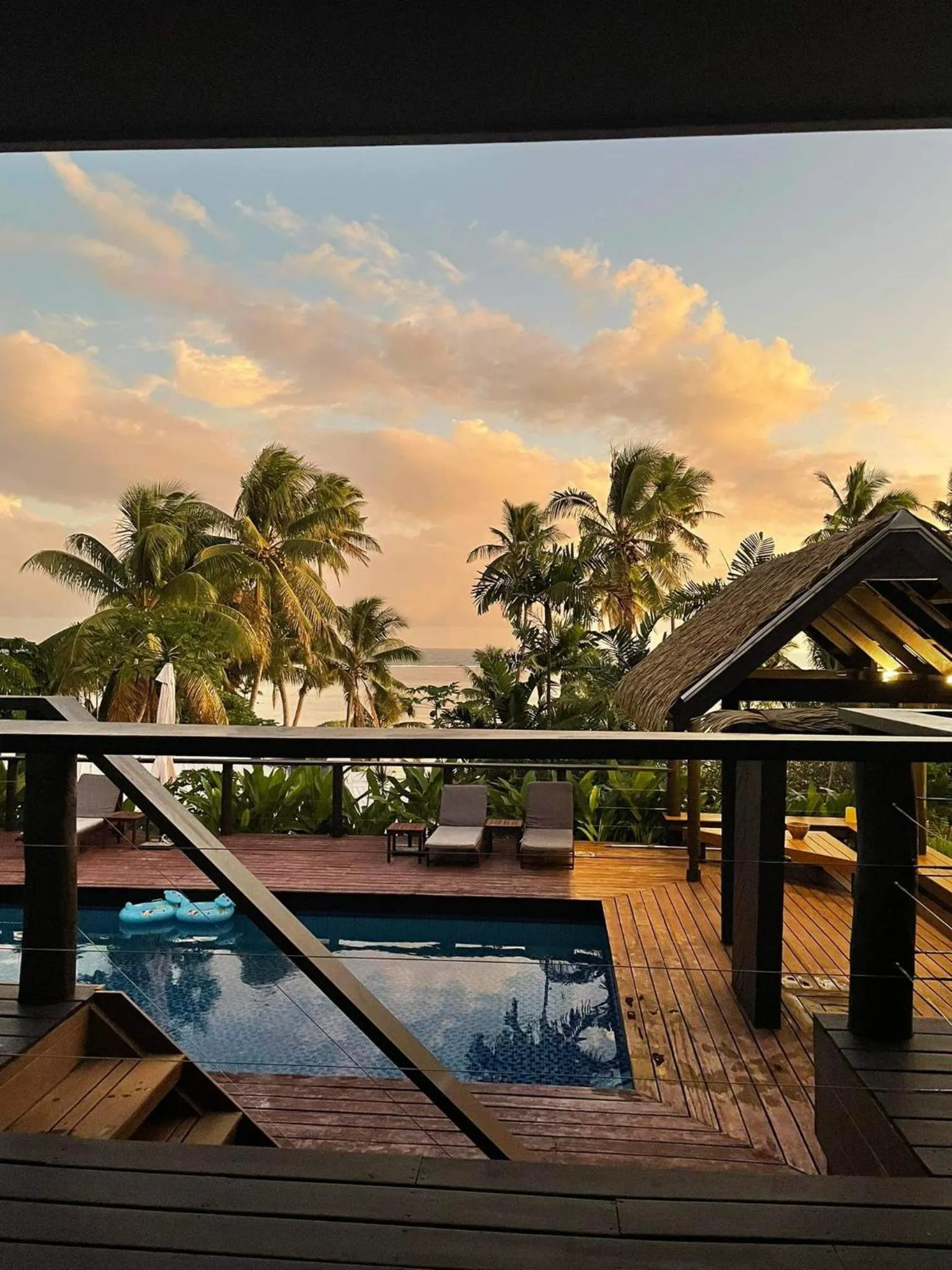 Sunset in Kaila Na Ua Resort