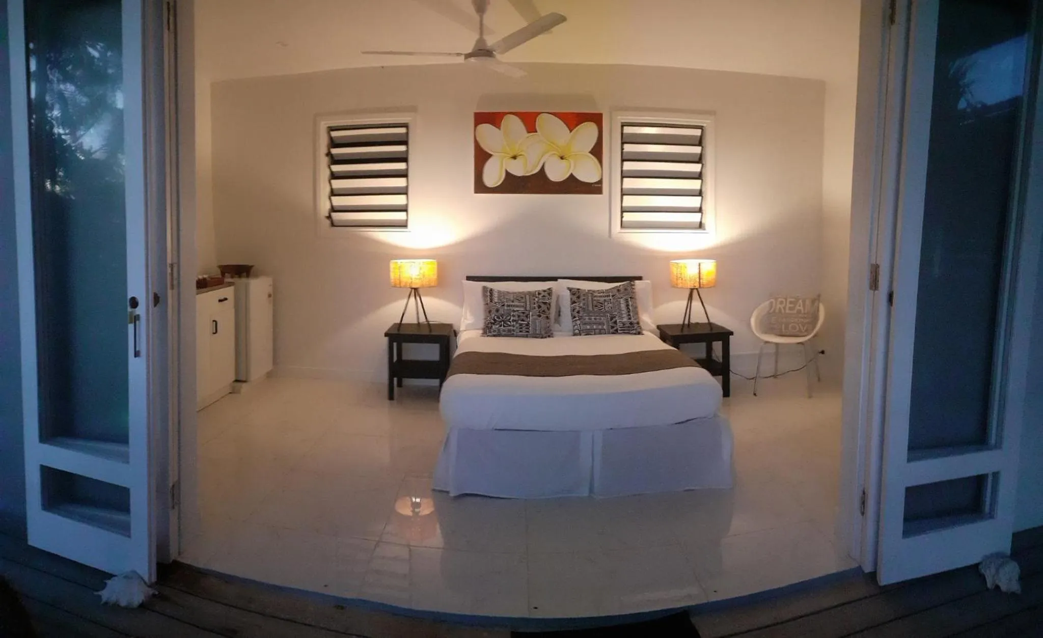 Bed in Kaila Na Ua Resort