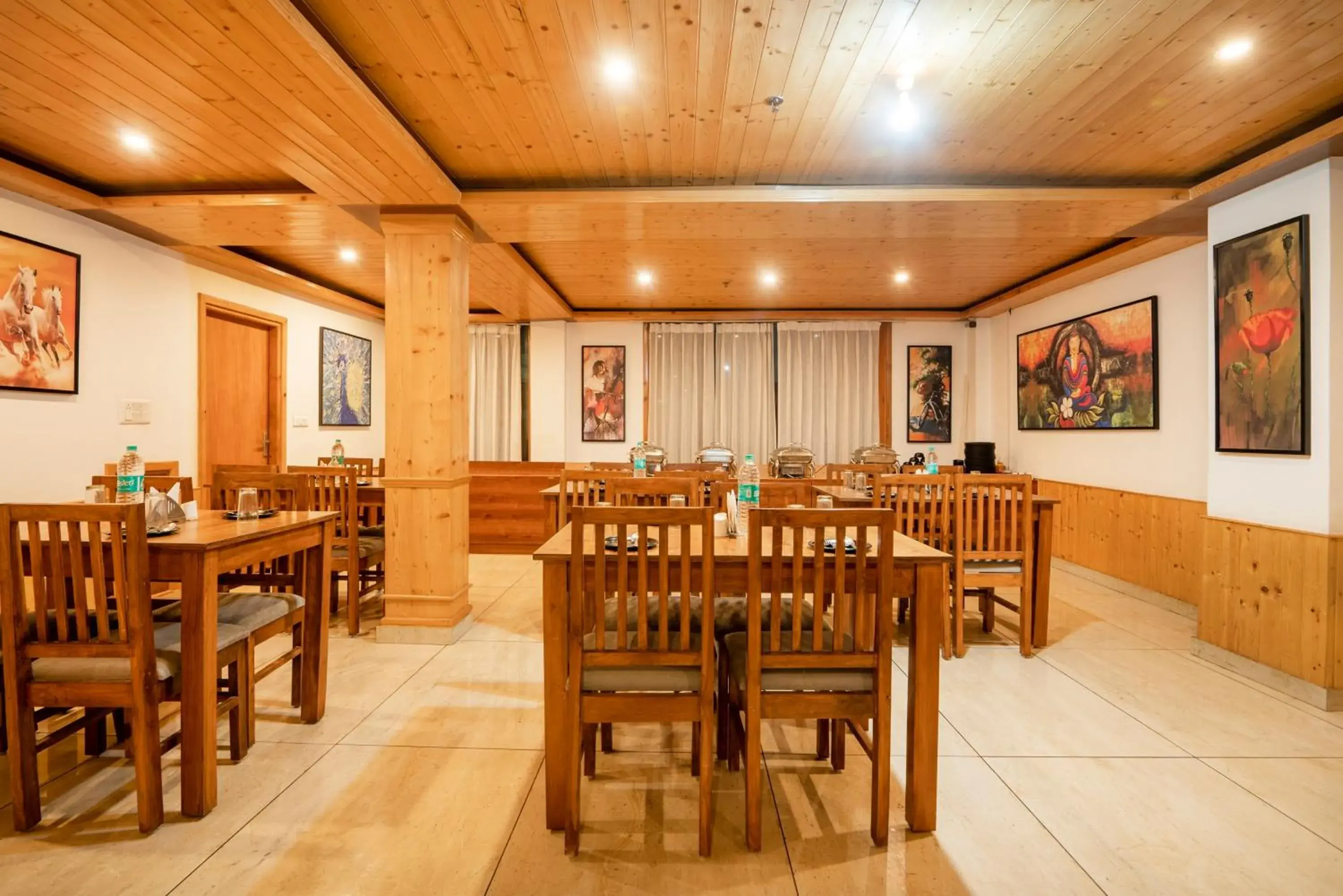 Restaurant/places to eat in Treebo Premium Sattva With Mountain View Restaurant/places to eat in Treebo Premium Sattva With Mountain View