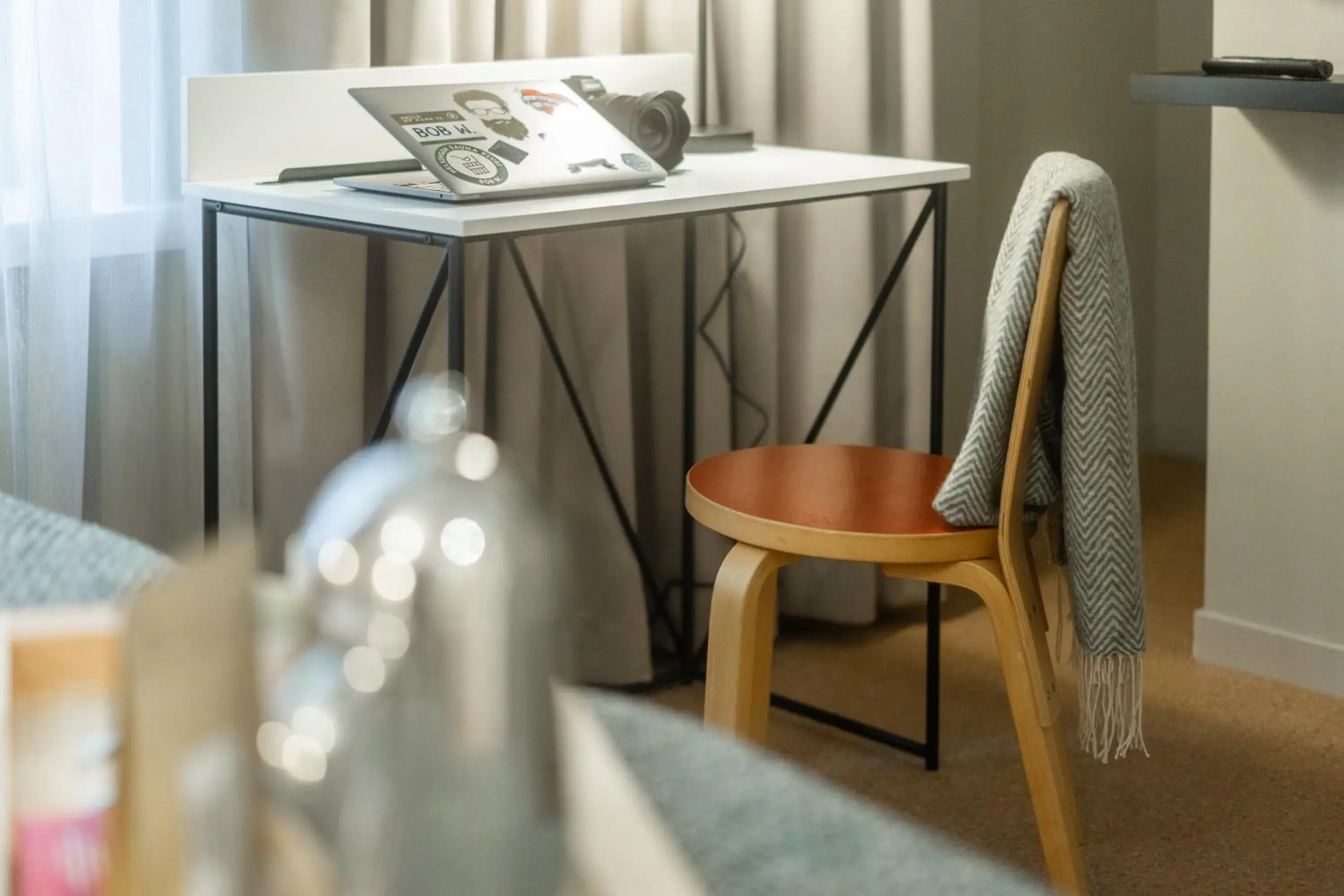 Seating area in Bob W Kluuvi Seating area in Bob W Kluuvi