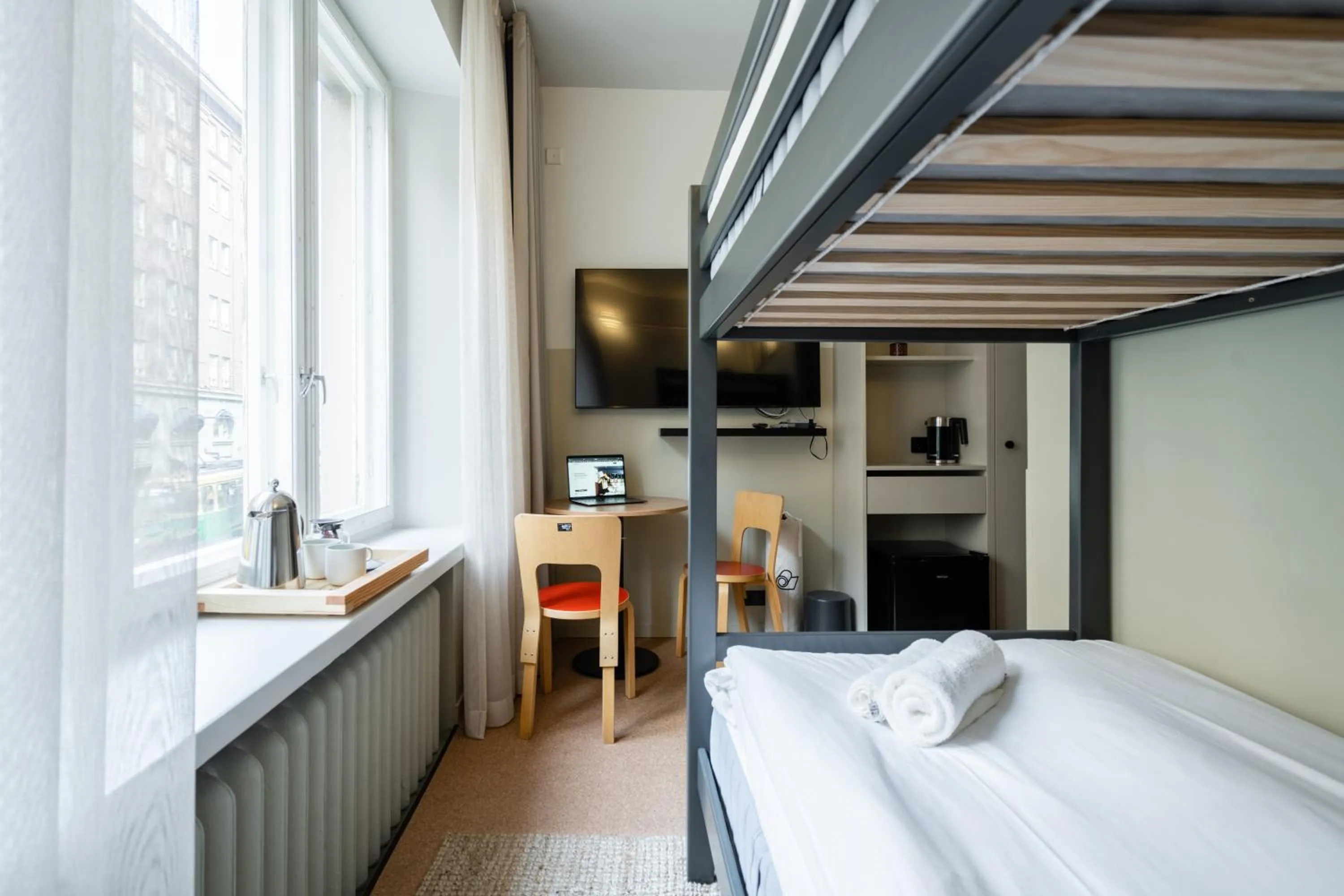 Bedroom, Bed in Bob W Helsinki Kluuvi