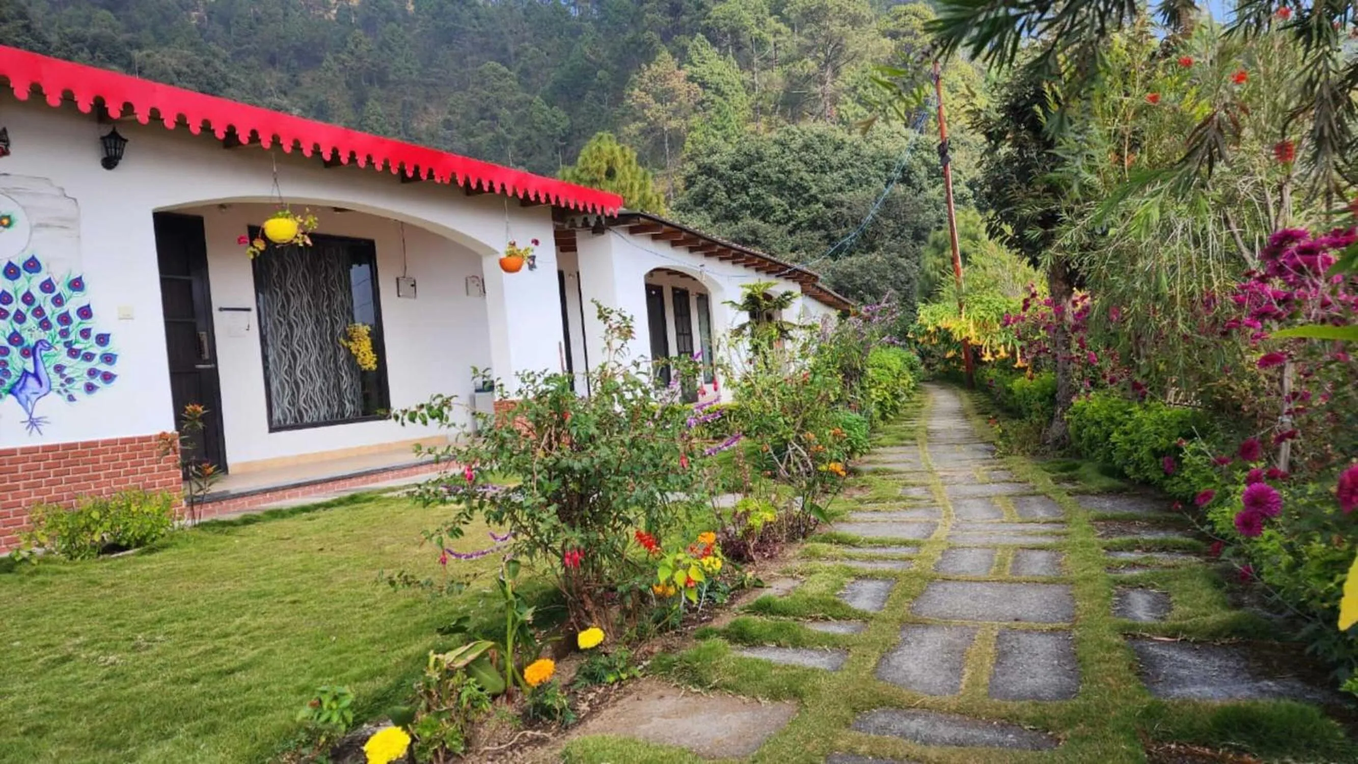 Garden in Just Naturals Wellness Resort Nainital