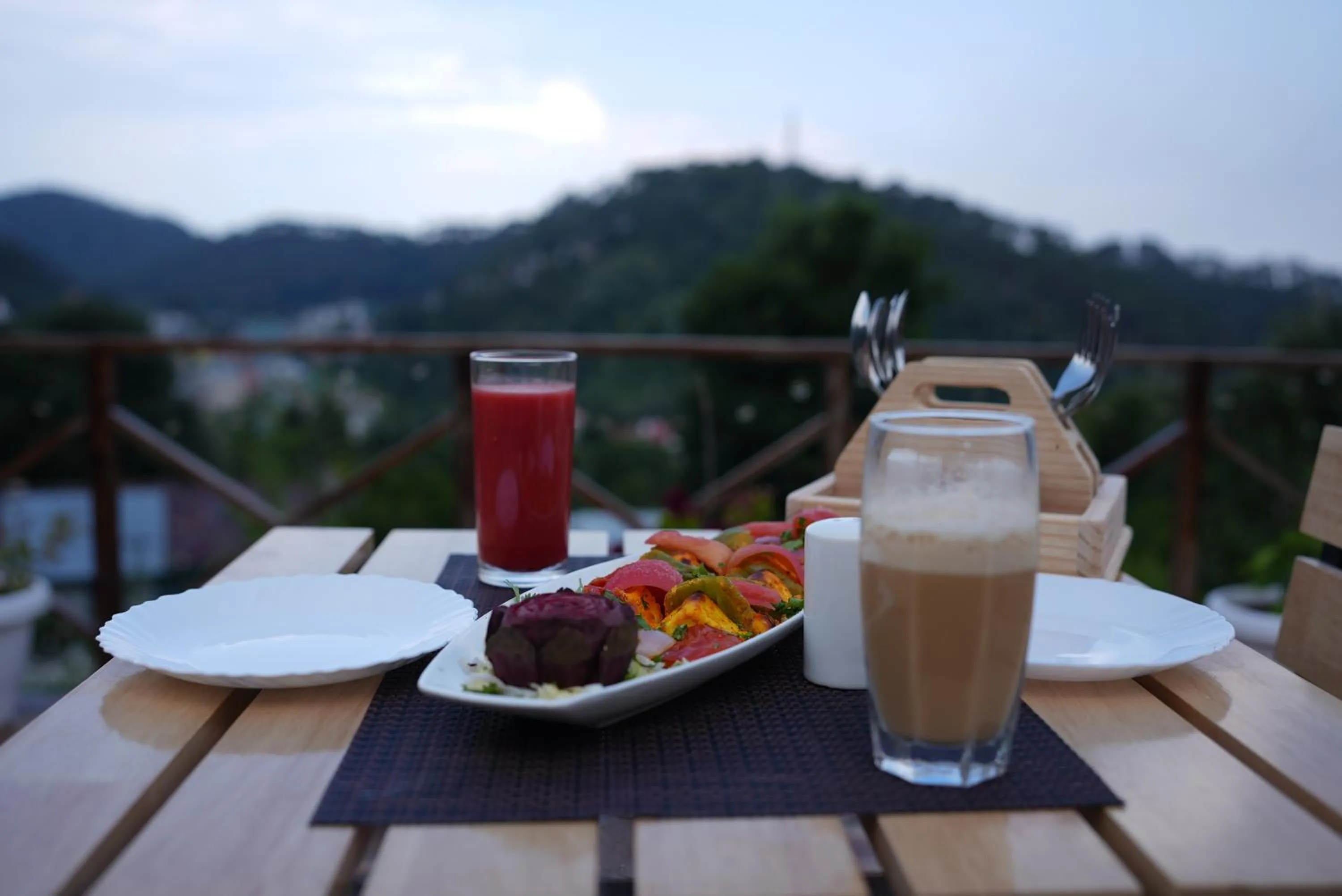 Balcony/Terrace in Just Naturals Wellness Resort Nainital