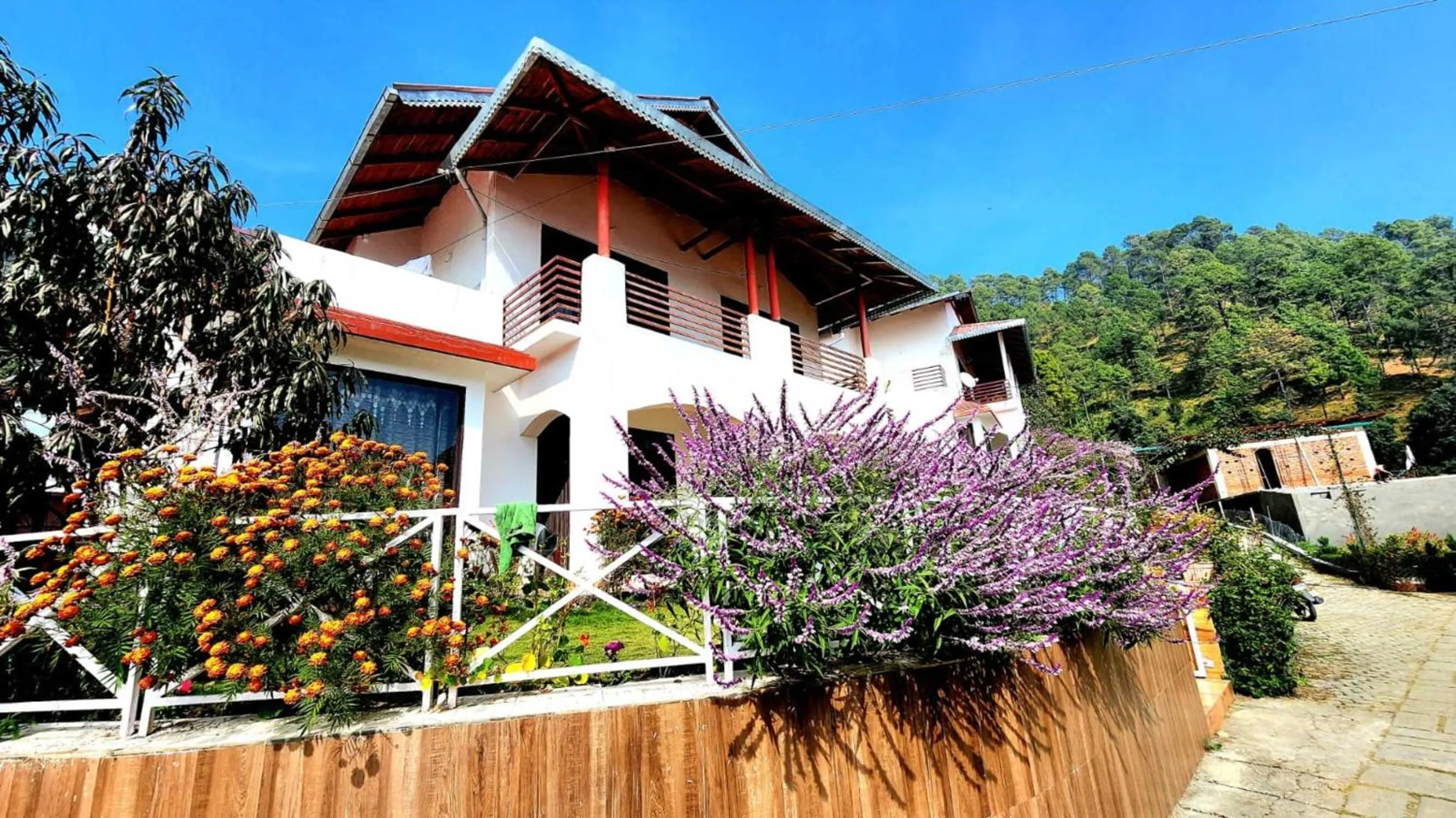 Property building in Just Naturals Wellness Resort Nainital