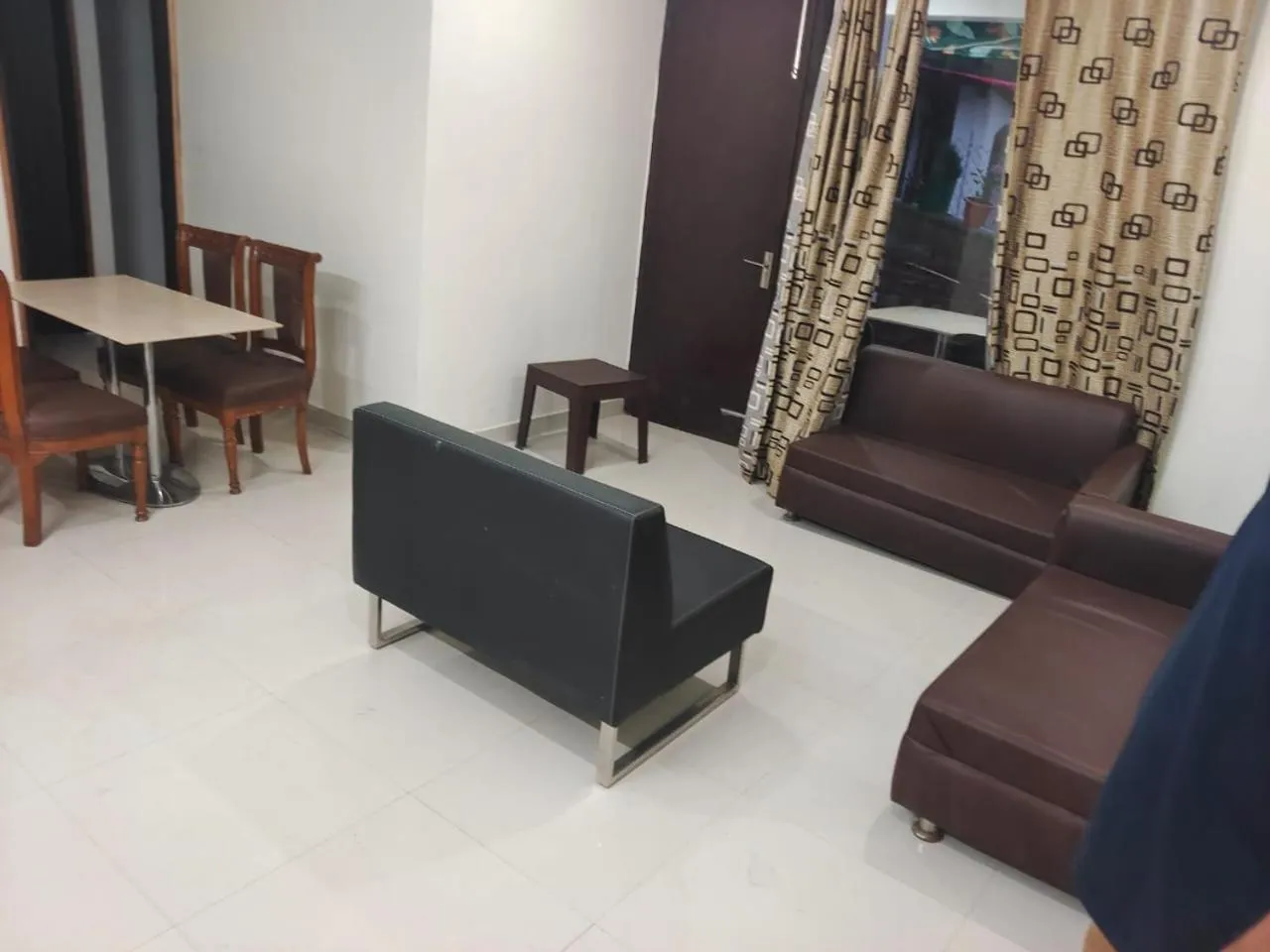 Seating area in Just Naturals Wellness Resort Nainital