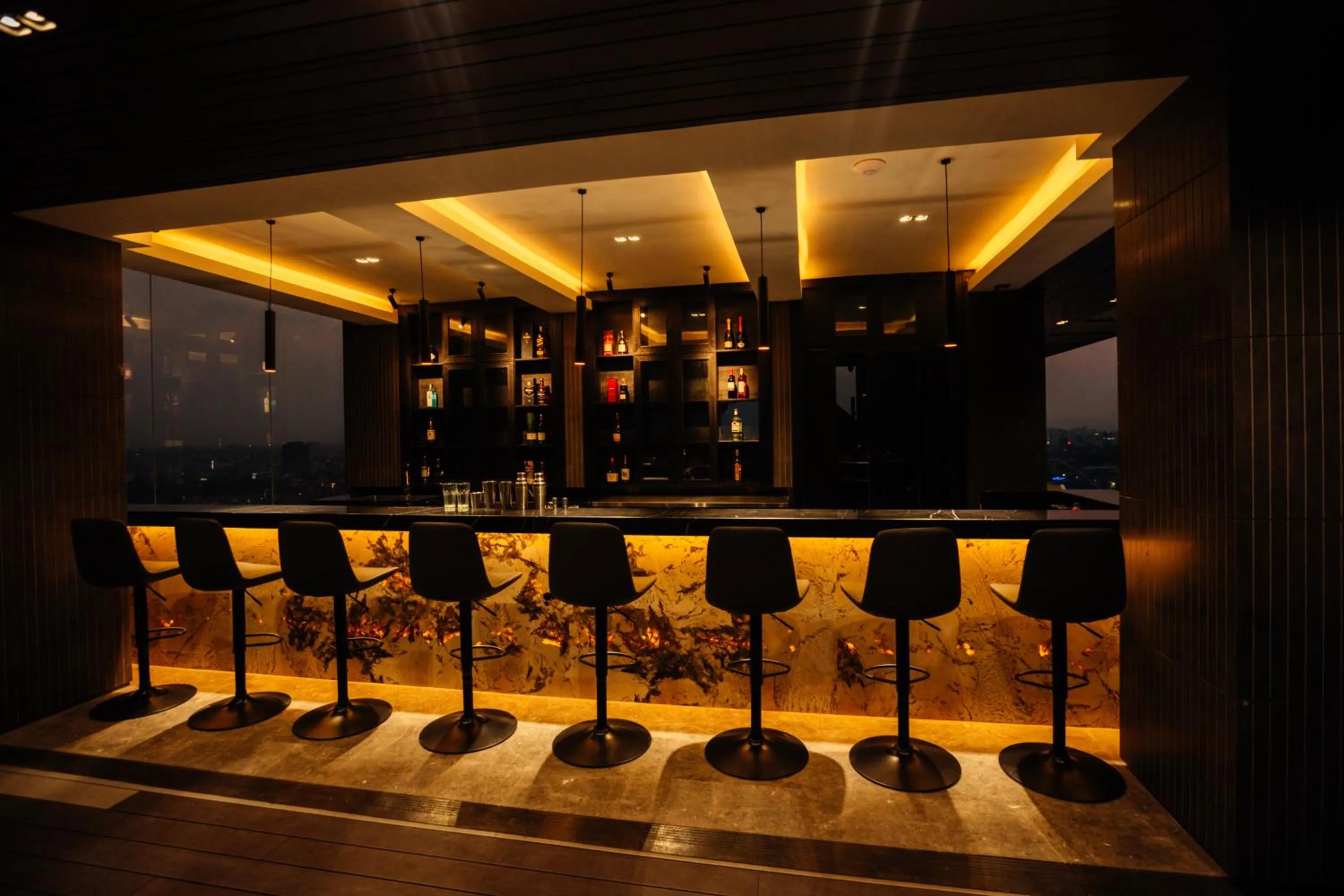 Lounge or bar in Ease Hotel