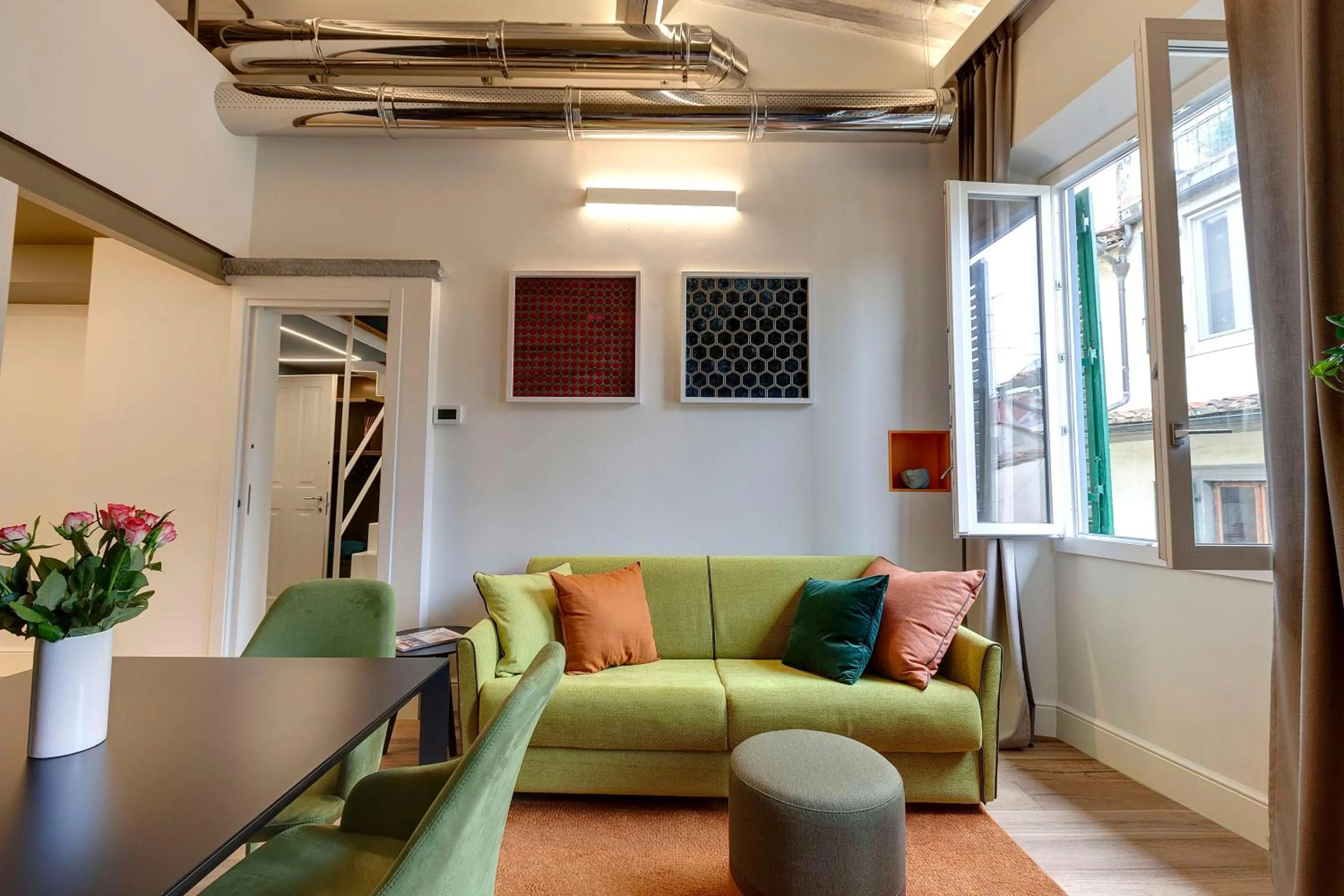Living room in Turandot Apartment by Mamo Florence