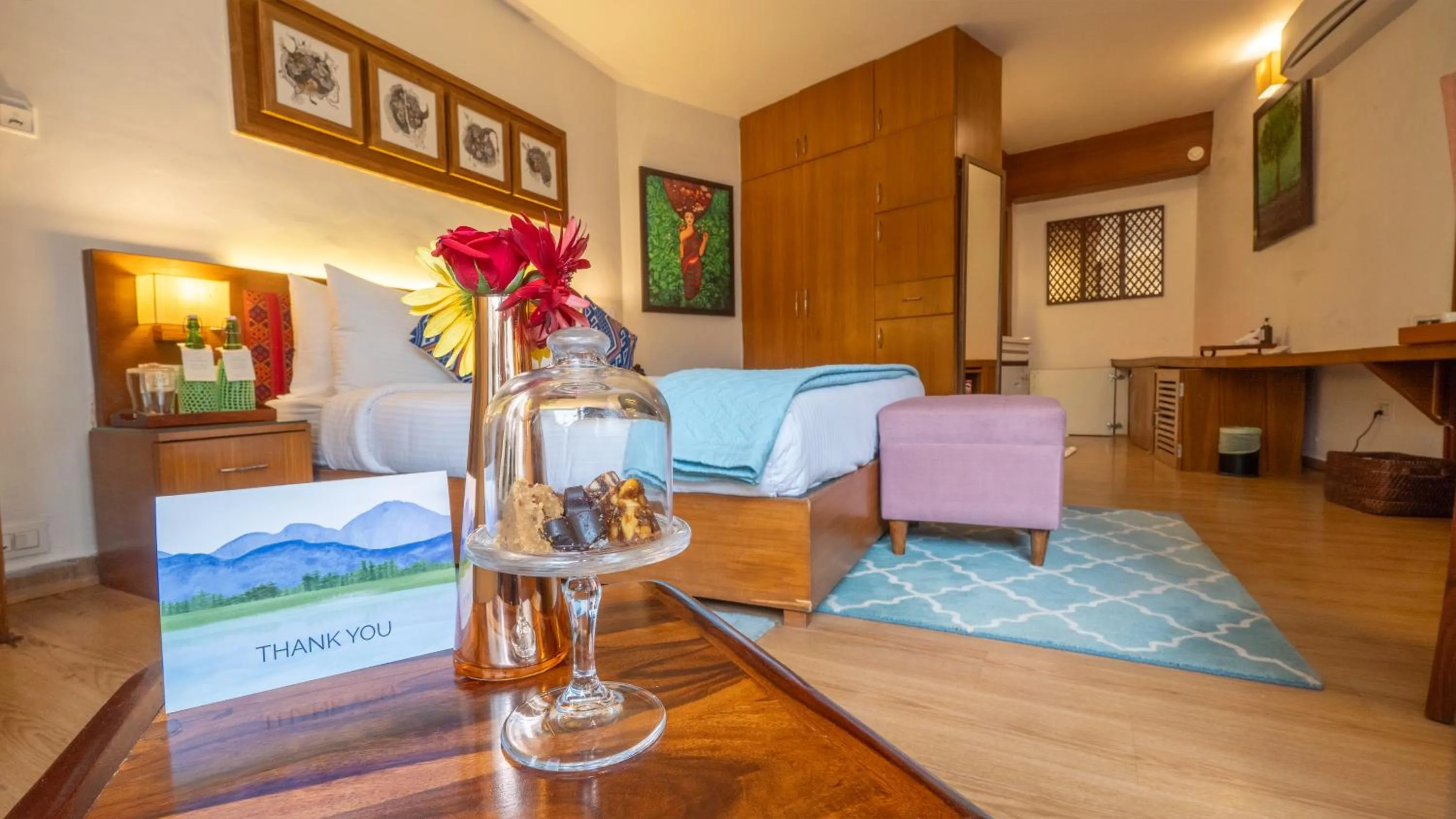 Bedroom in Tree of Life Eila Art Hotel, Manali