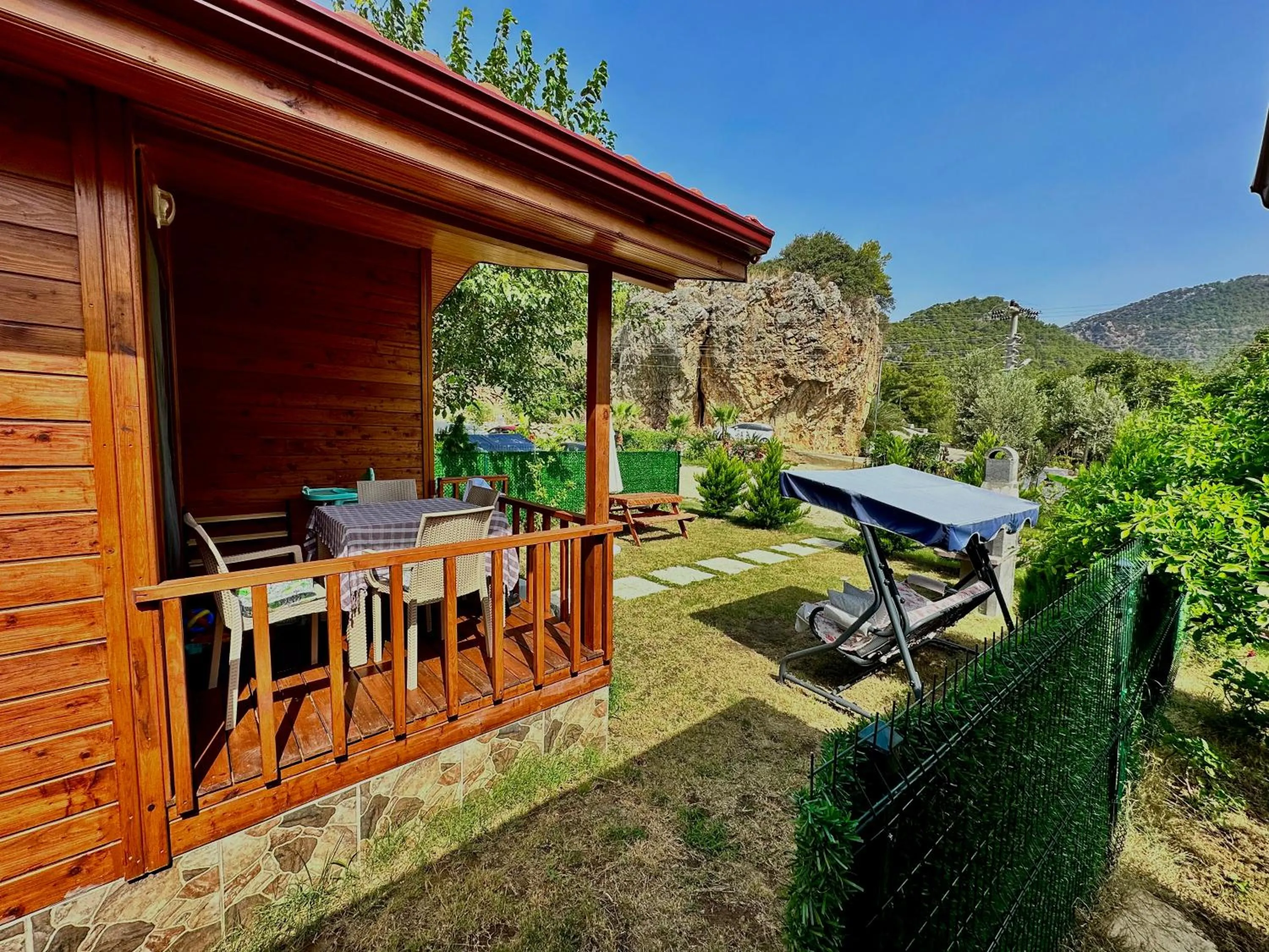 Spring in Hurmalik Aparts & Bungalows - Family Bungalows - Large Garden Bungalow with Barbecue