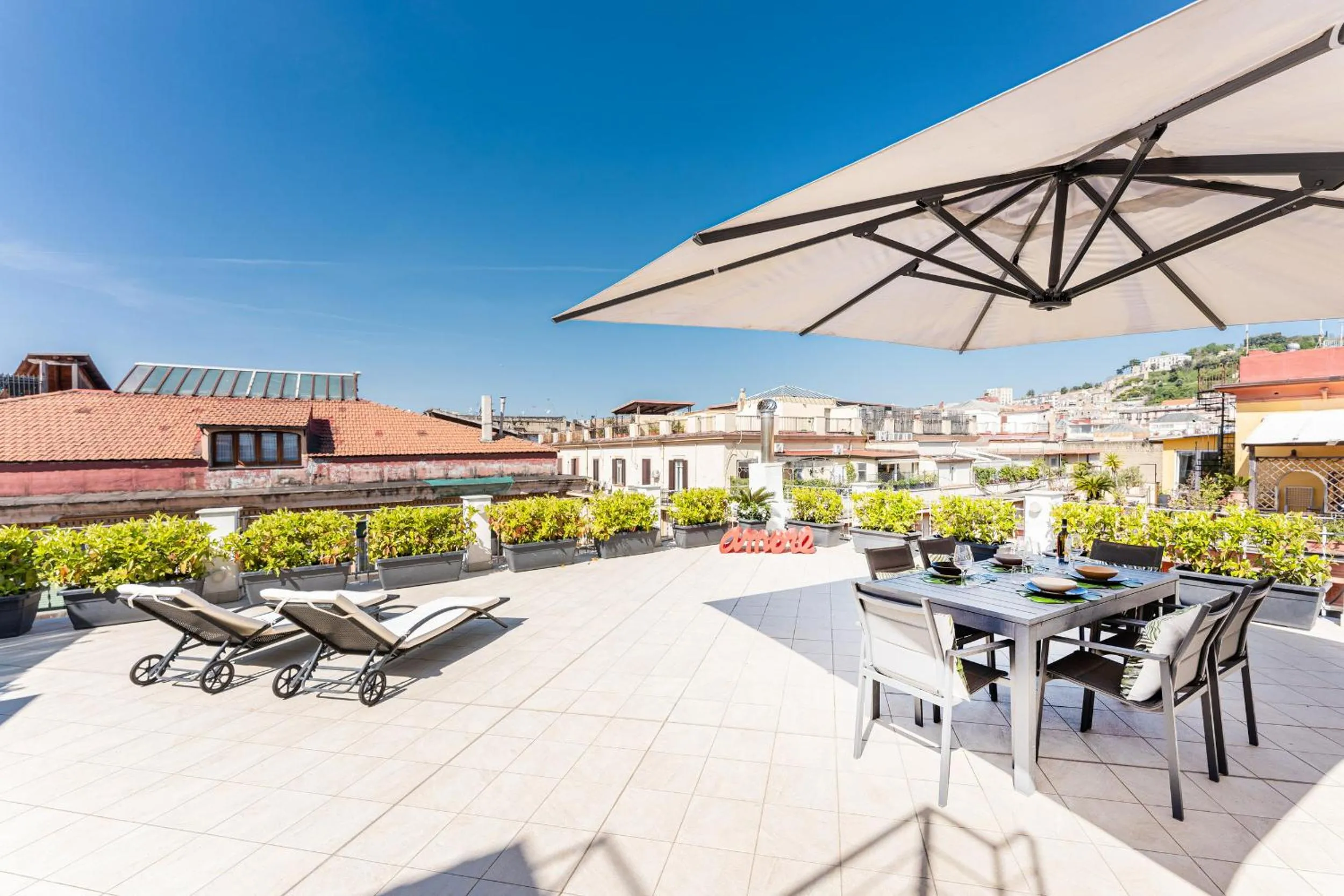 Balcony/Terrace in Terrazza San Ferdinando, Napoli
