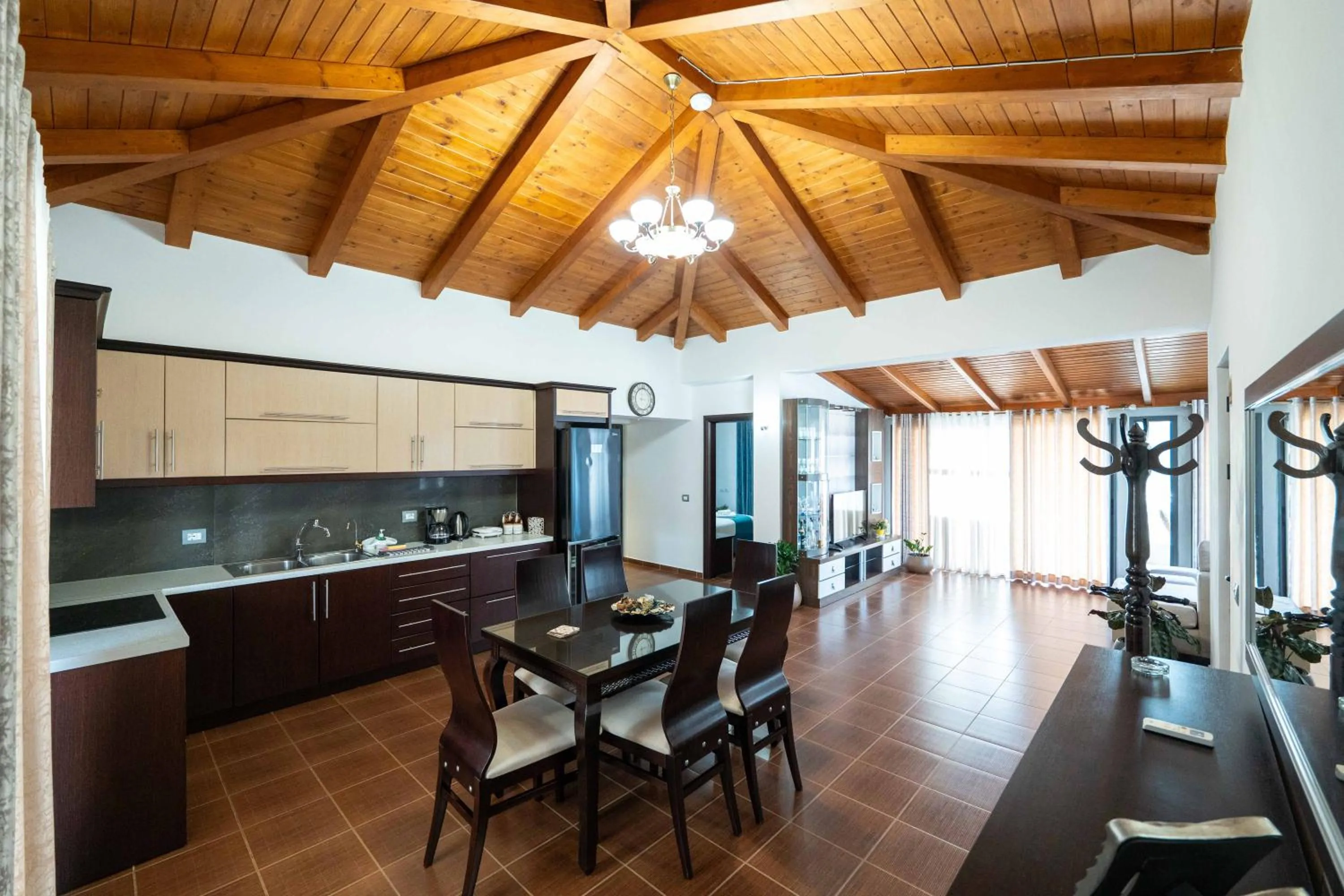 Kitchen or kitchenette in Villa JIOTA