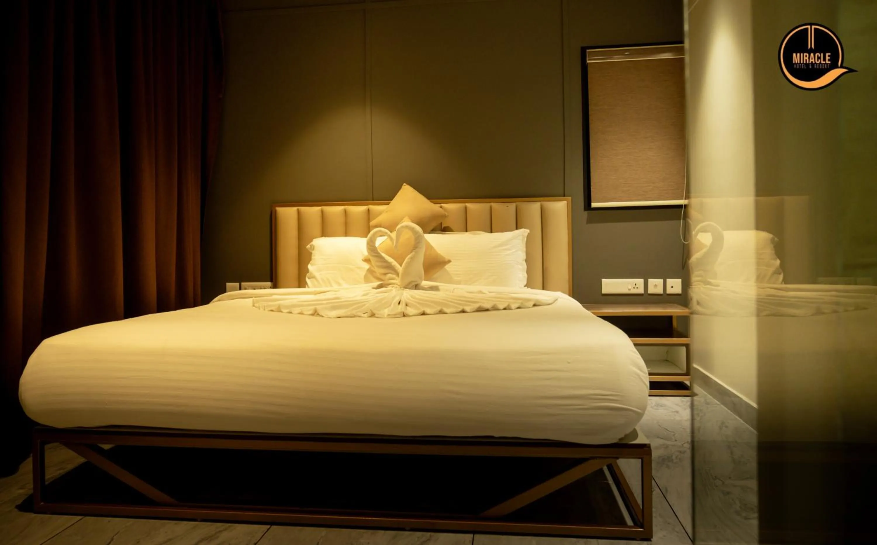 Photo of the whole room, Bed in Miracle Hotel and Resorts