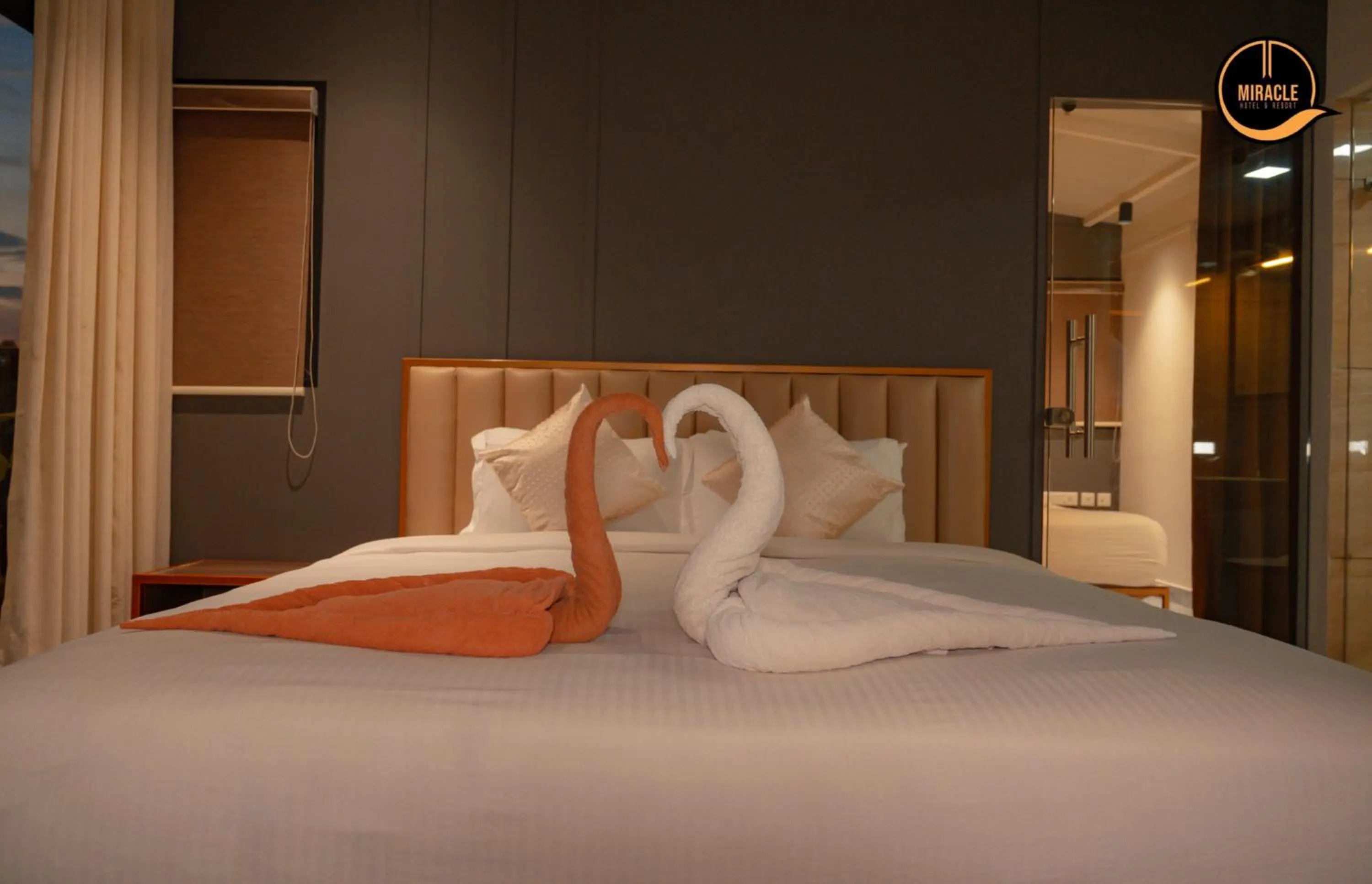 Photo of the whole room, Bed in Miracle Hotel and Resorts