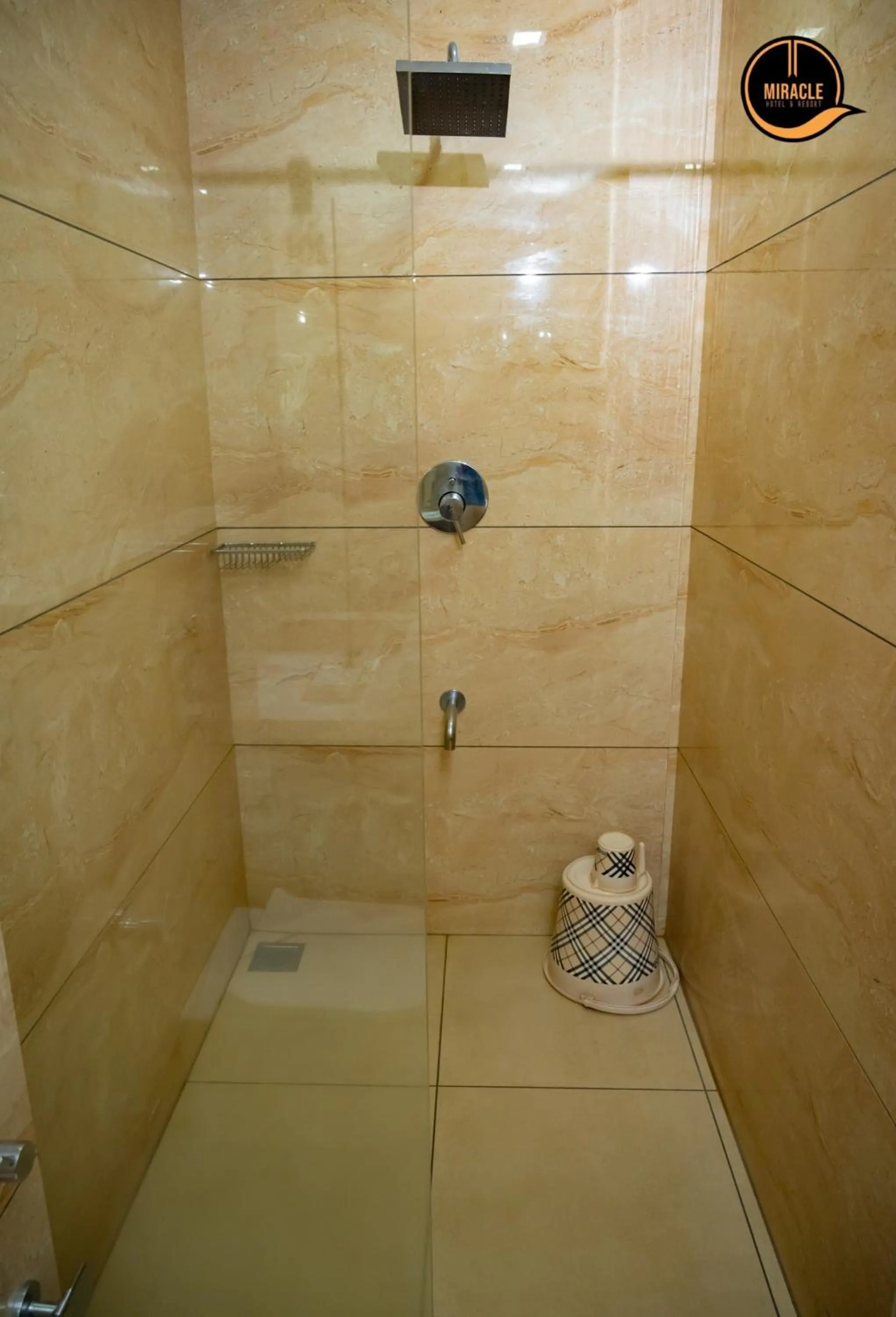 Shower in Miracle Hotel and Resorts