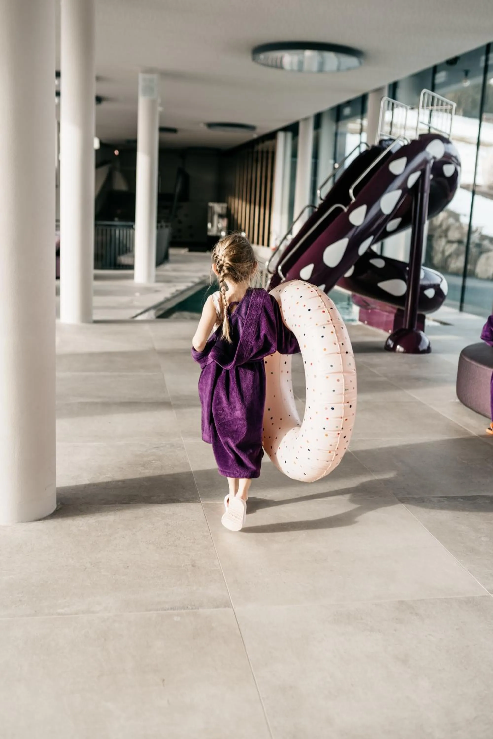 Swimming pool in Familienhotel Familiamus