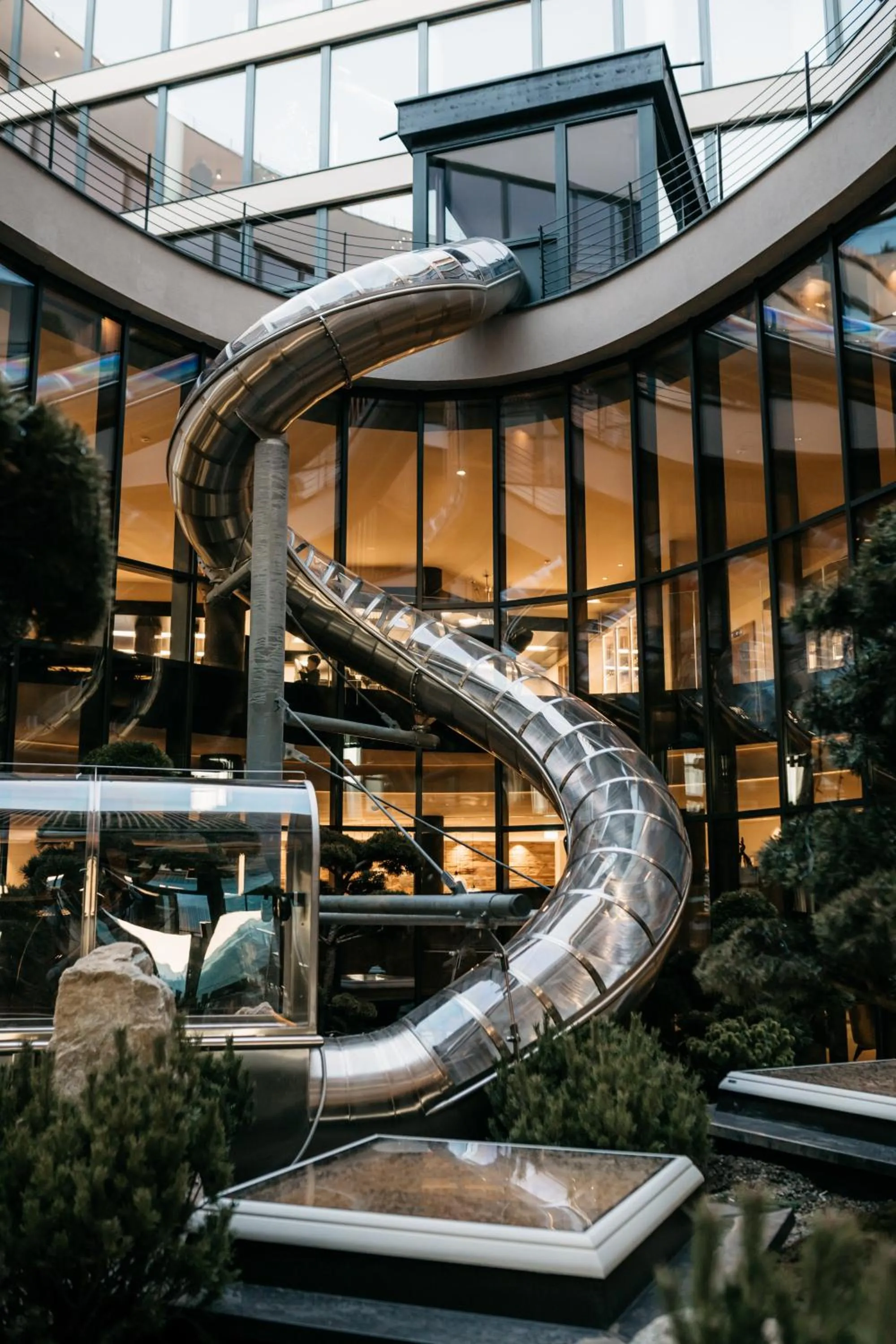 Property building in Familienhotel Familiamus