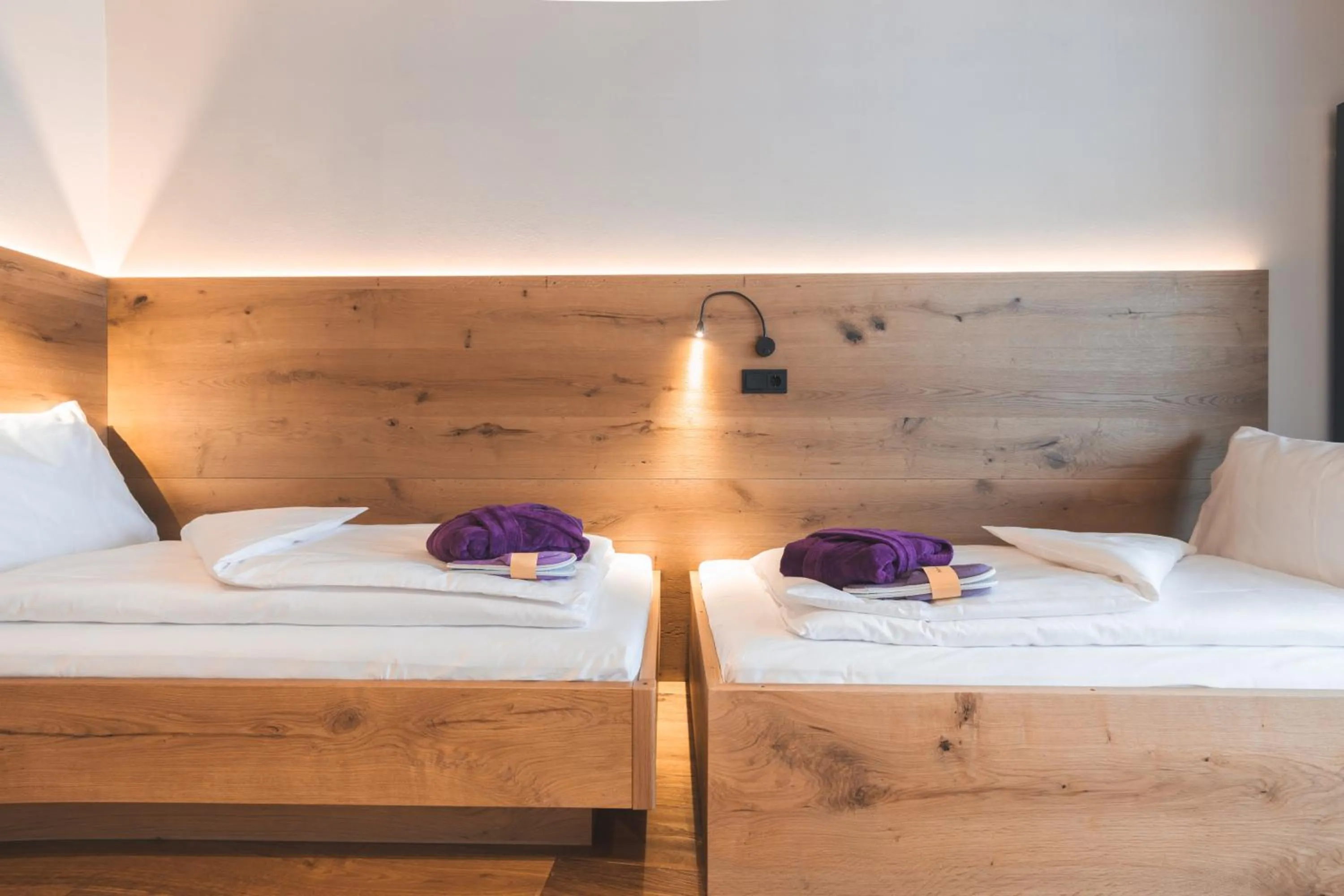 Bedroom, Bed in Familienhotel Familiamus