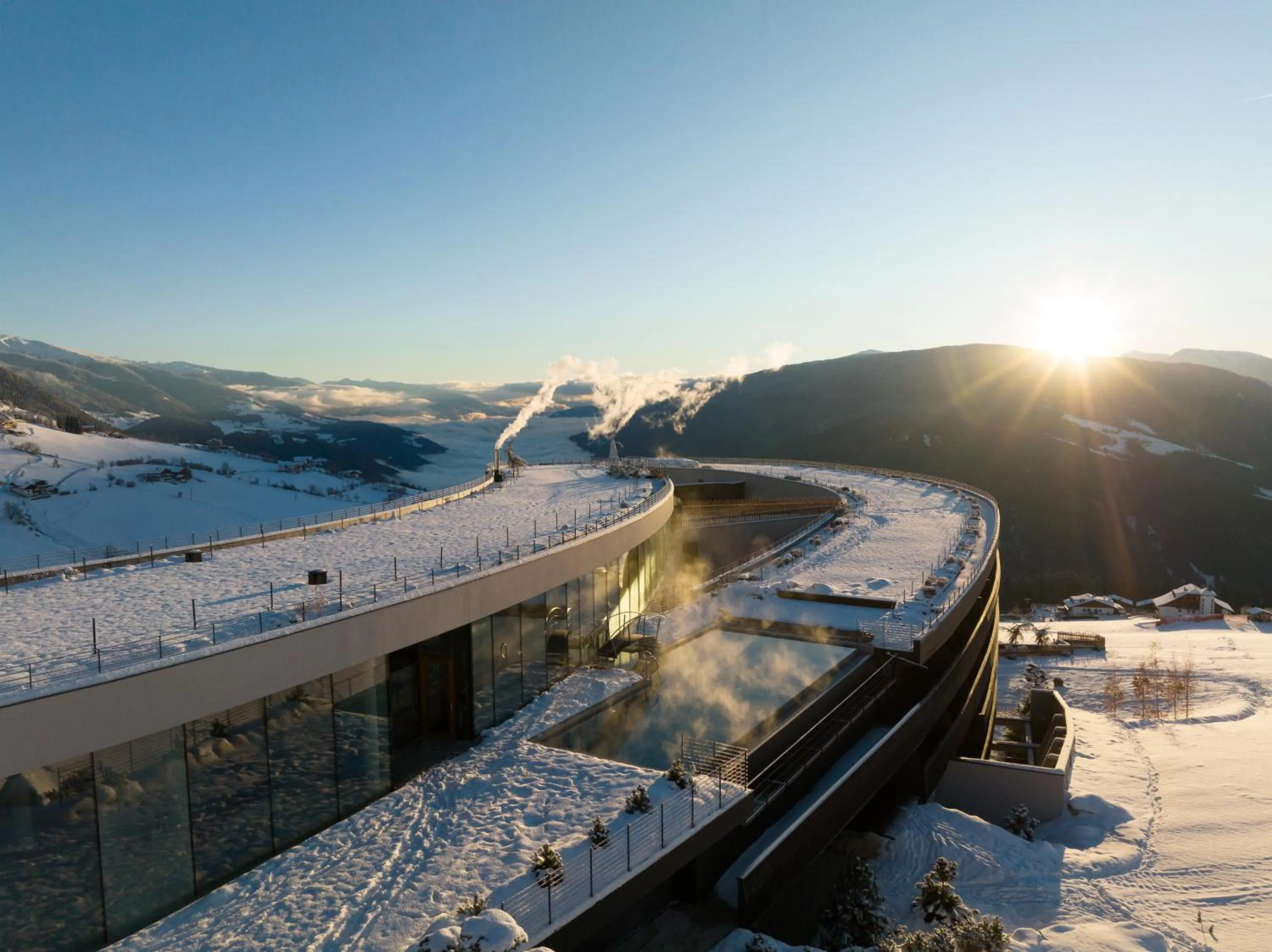 Property building in Familienhotel Familiamus