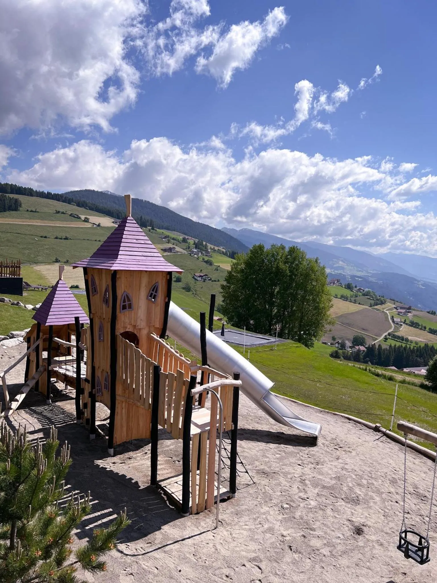 Garden in Familienhotel Familiamus