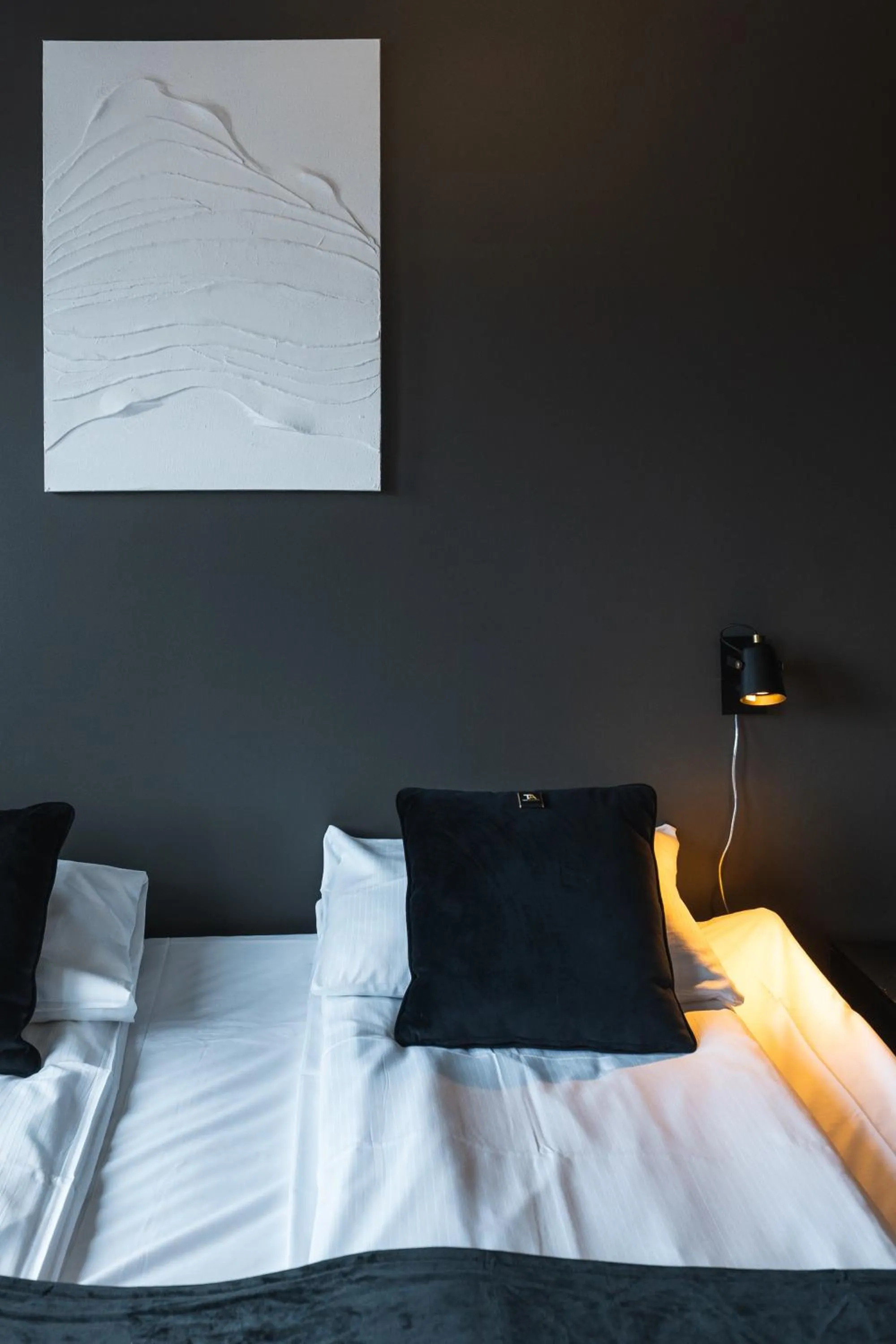 Bed in TotalApartments Seminarbakken City Studio