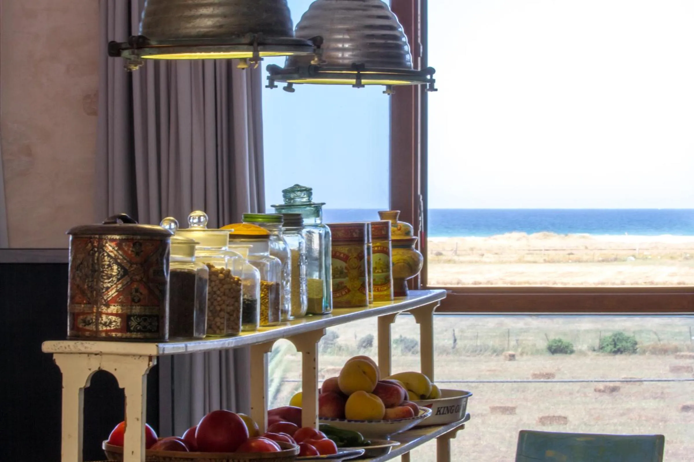 Kitchen or kitchenette in BOMBAYARTE APARTHOTEL TARIFA