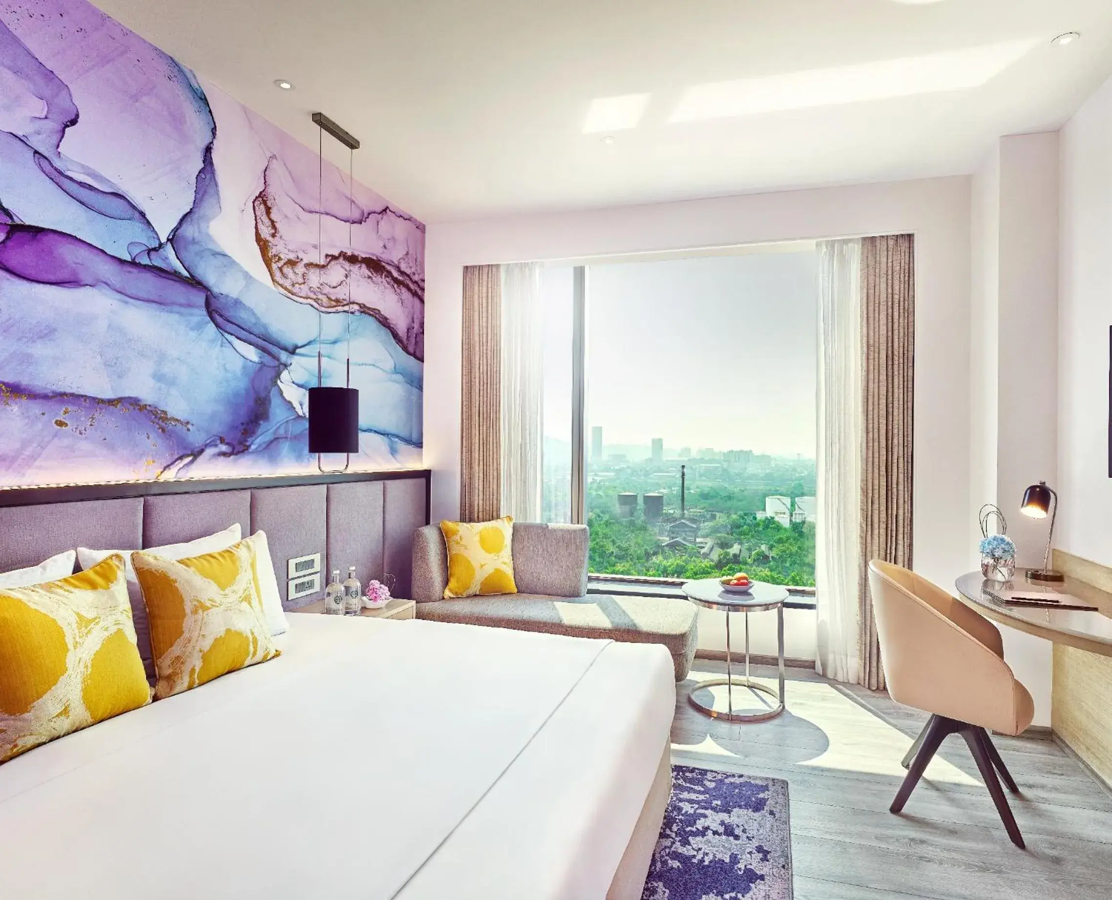 Deluxe Room King Bed - single occupancy in Vivanta Navi Mumbai Turbhe Deluxe Room King Bed - single occupancy in Vivanta Navi Mumbai Turbhe