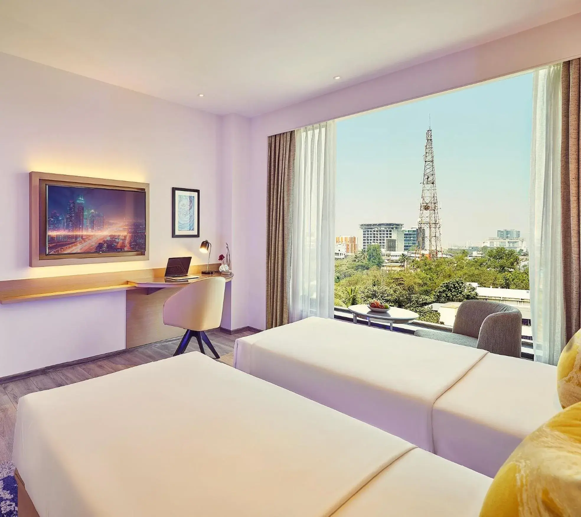 Superior Twin Room - single occupancy in Vivanta Navi Mumbai Turbhe Superior Twin Room - single occupancy in Vivanta Navi Mumbai Turbhe