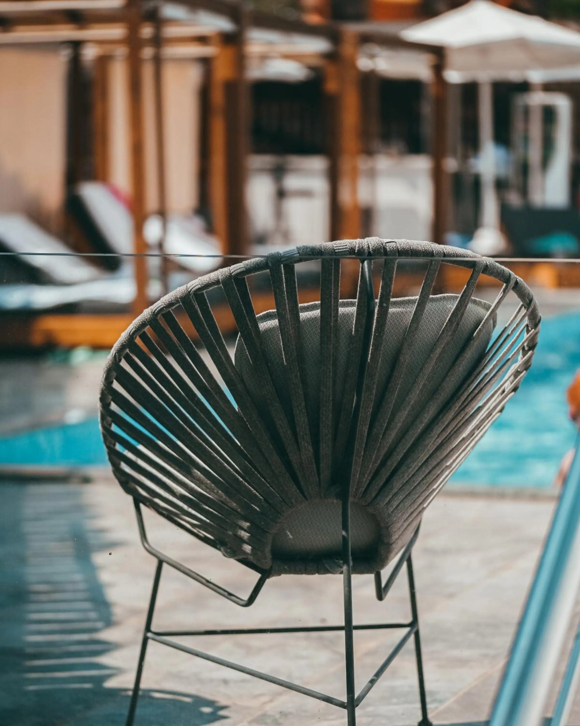 Pool view in Bianco Hotel