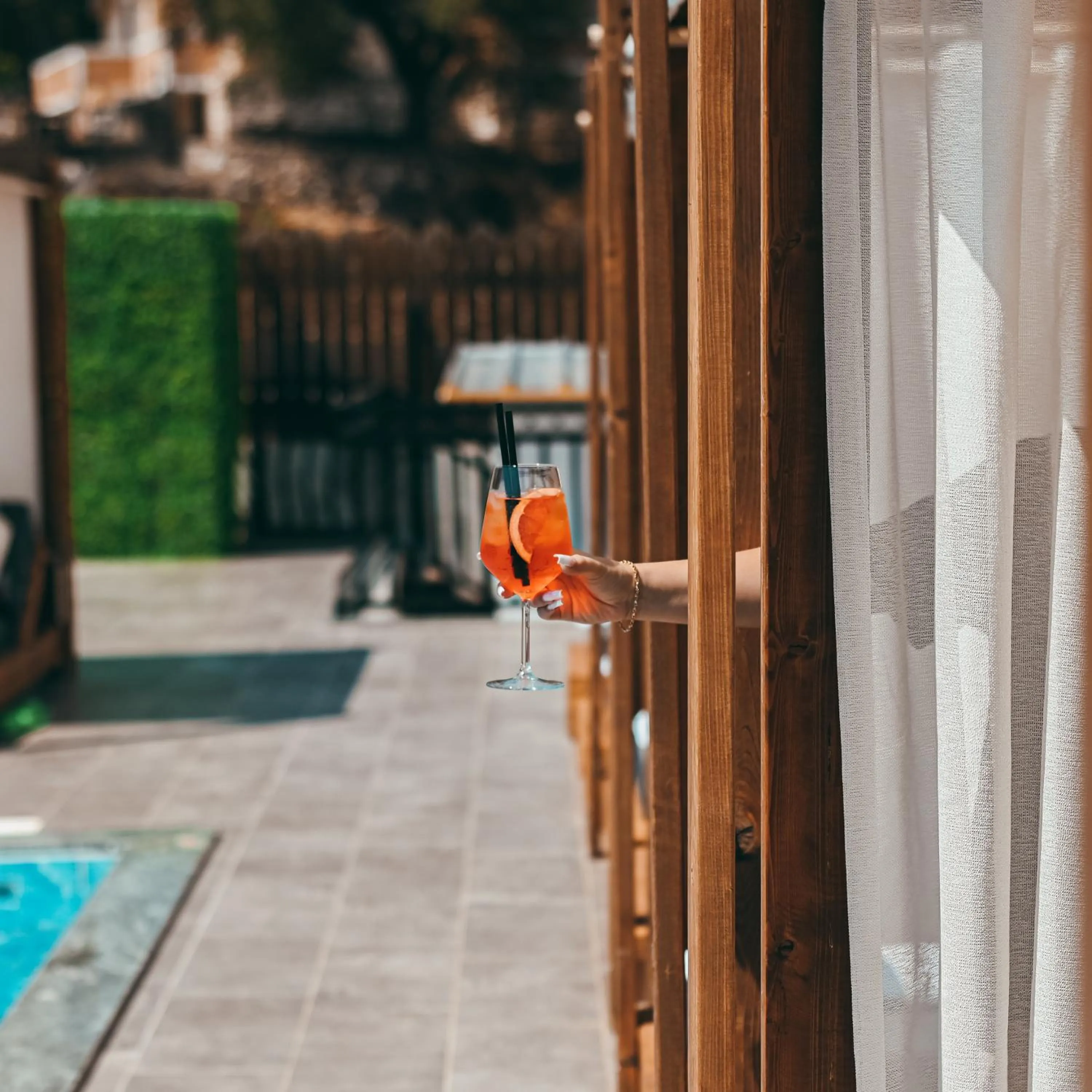 Swimming pool in Bianco Hotel