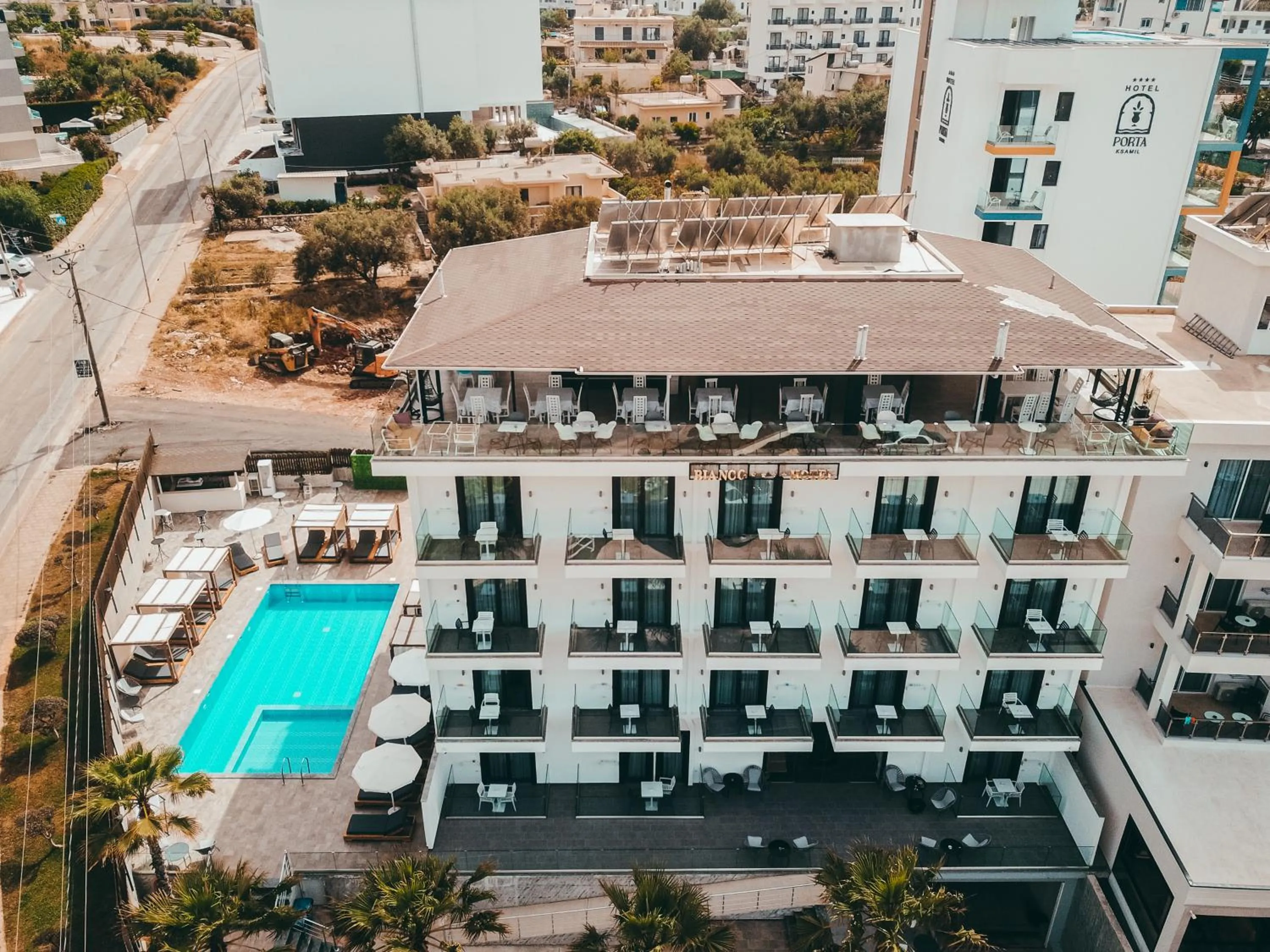 Bird's eye view in Bianco Hotel