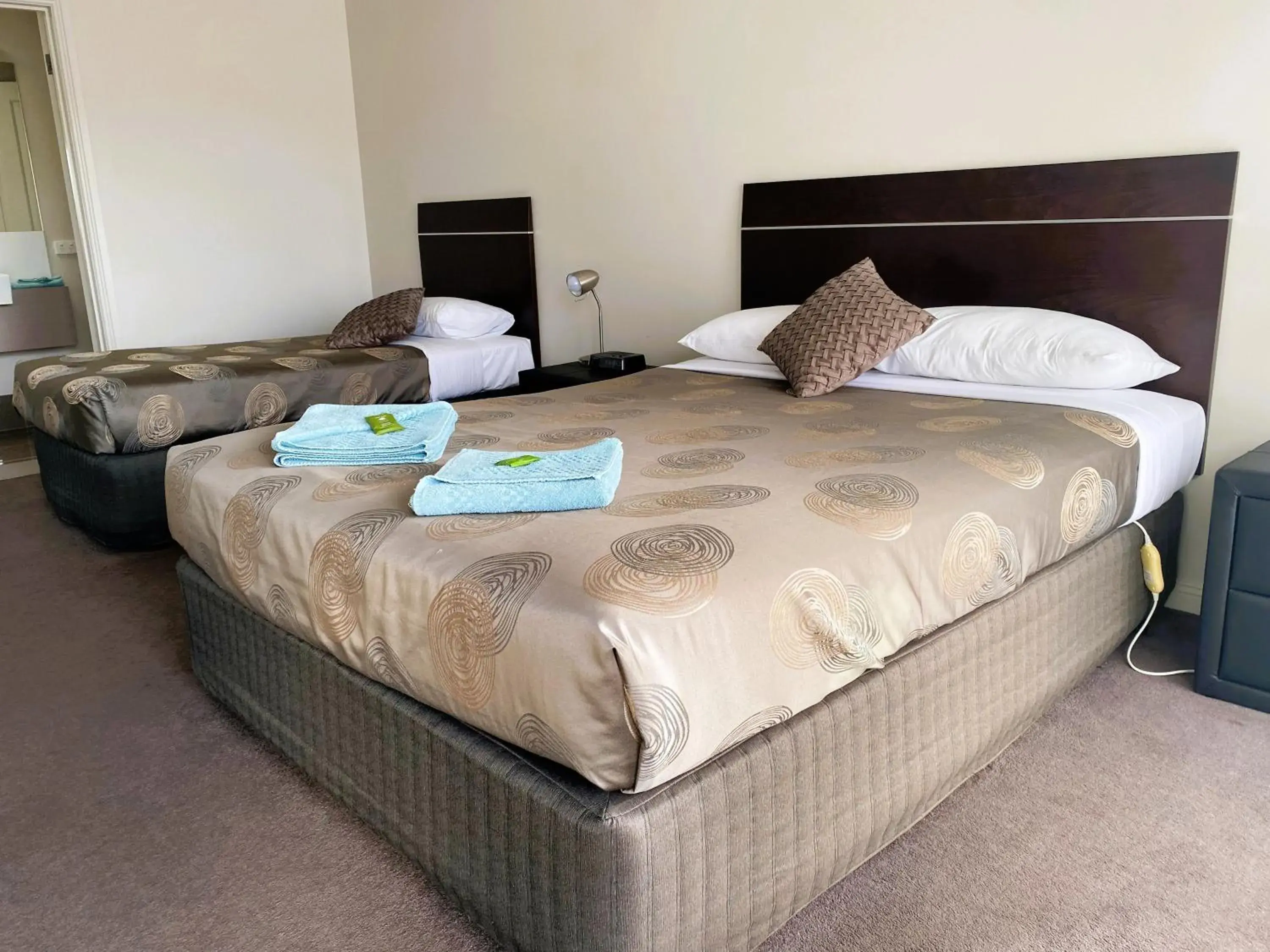 Deluxe Twin Room in Dalvue Motel Deluxe Twin Room in Dalvue Motel