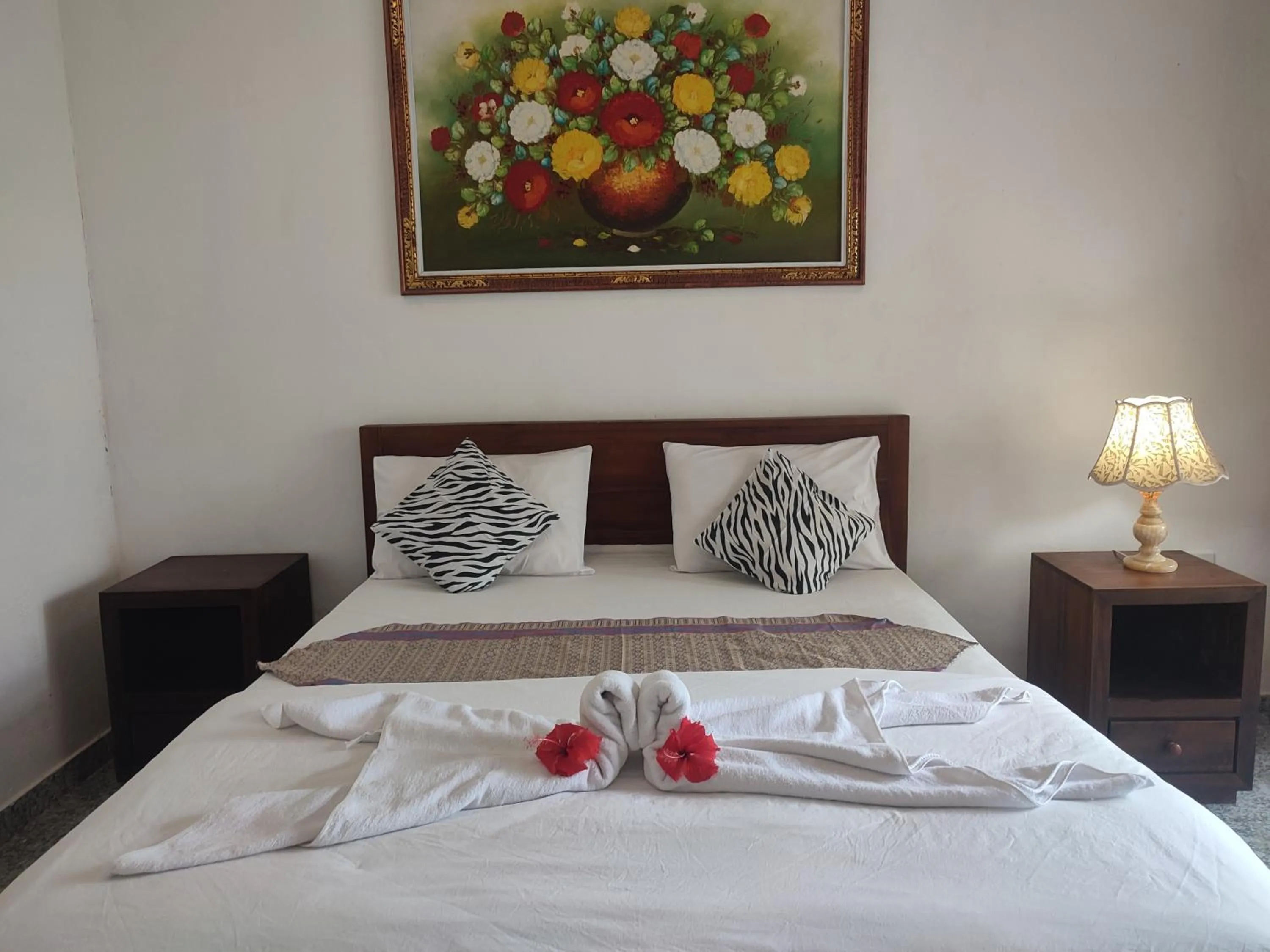 Bed in Nyoman Homestay Ubud